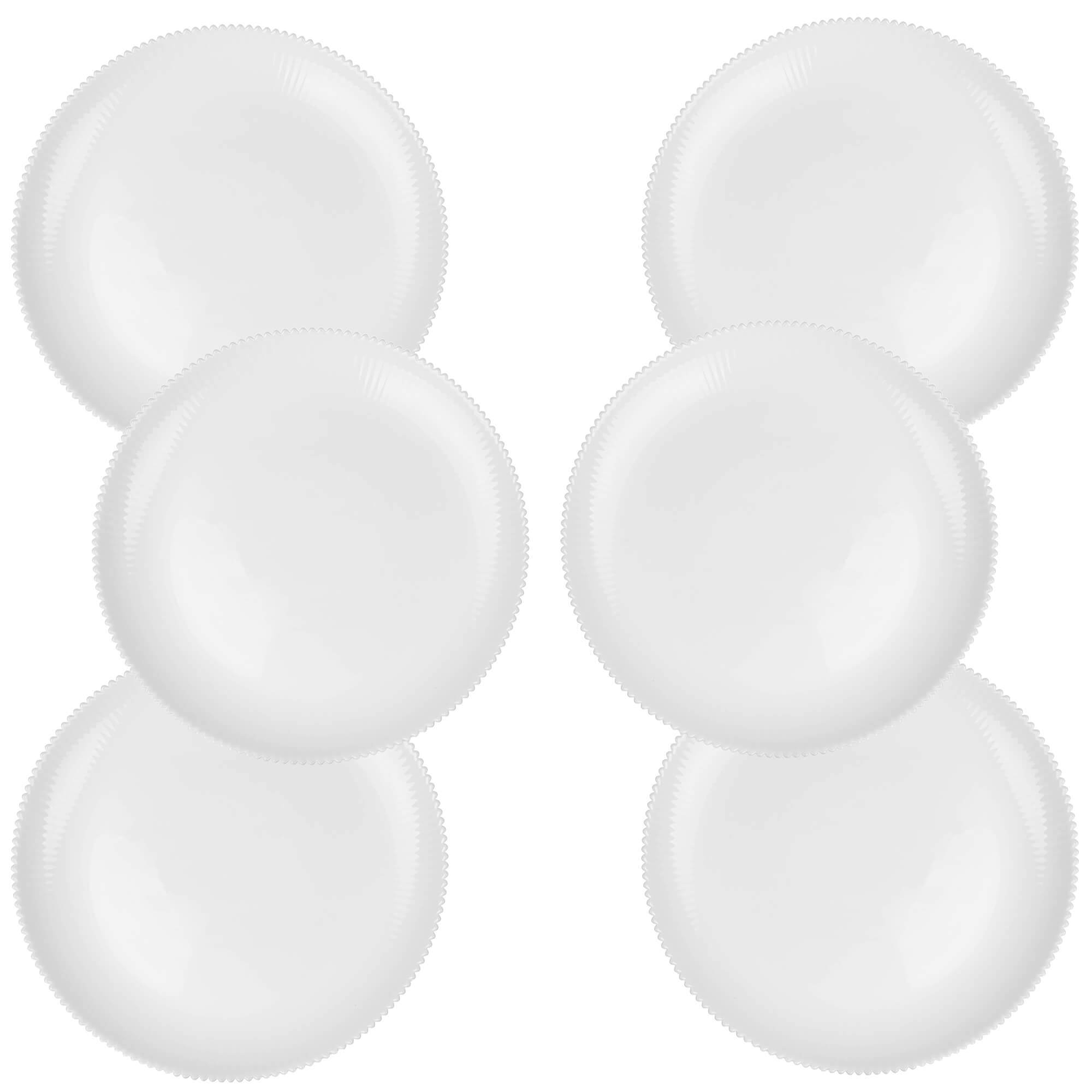 Talerz płytki Regno 26.5 cm biały 6 szt.