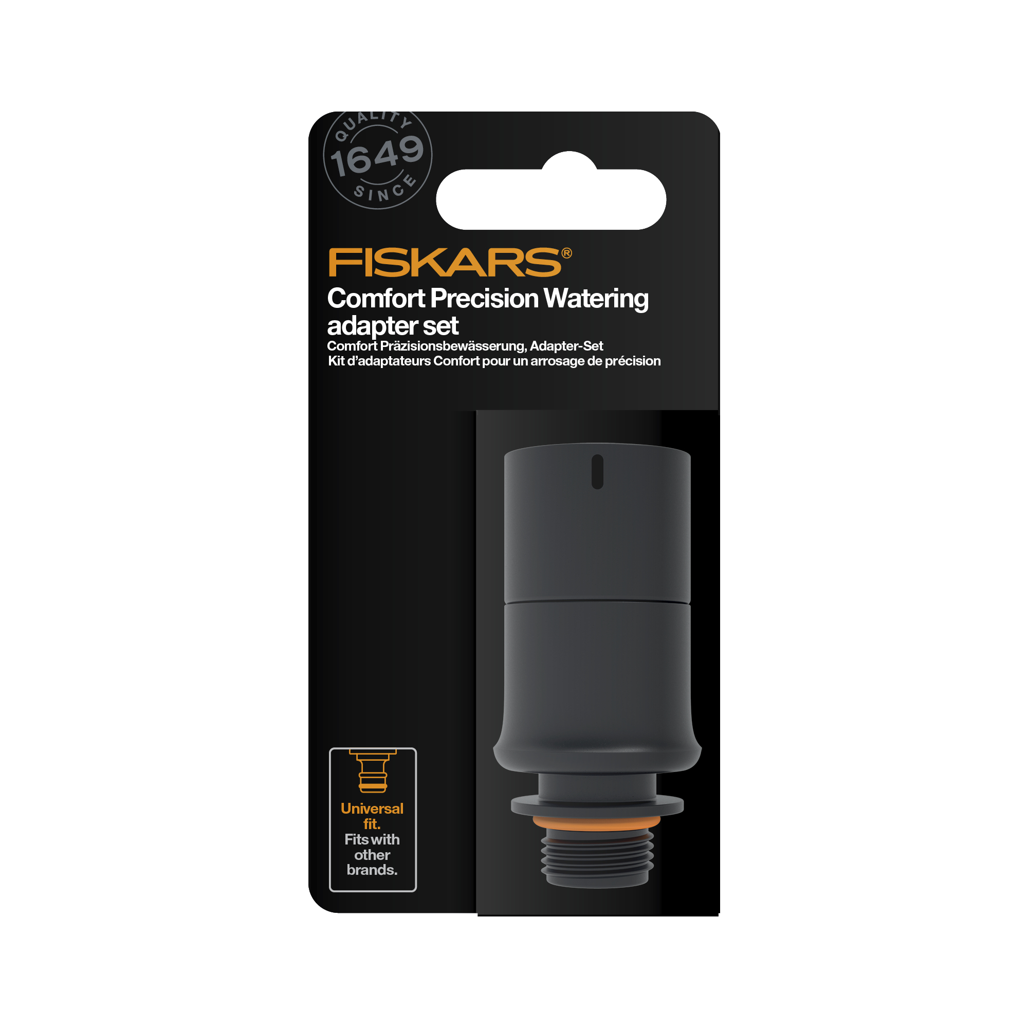 Fiskars 1070579 Comfort Zestaw adapterów do precyzyjnego nawadniania