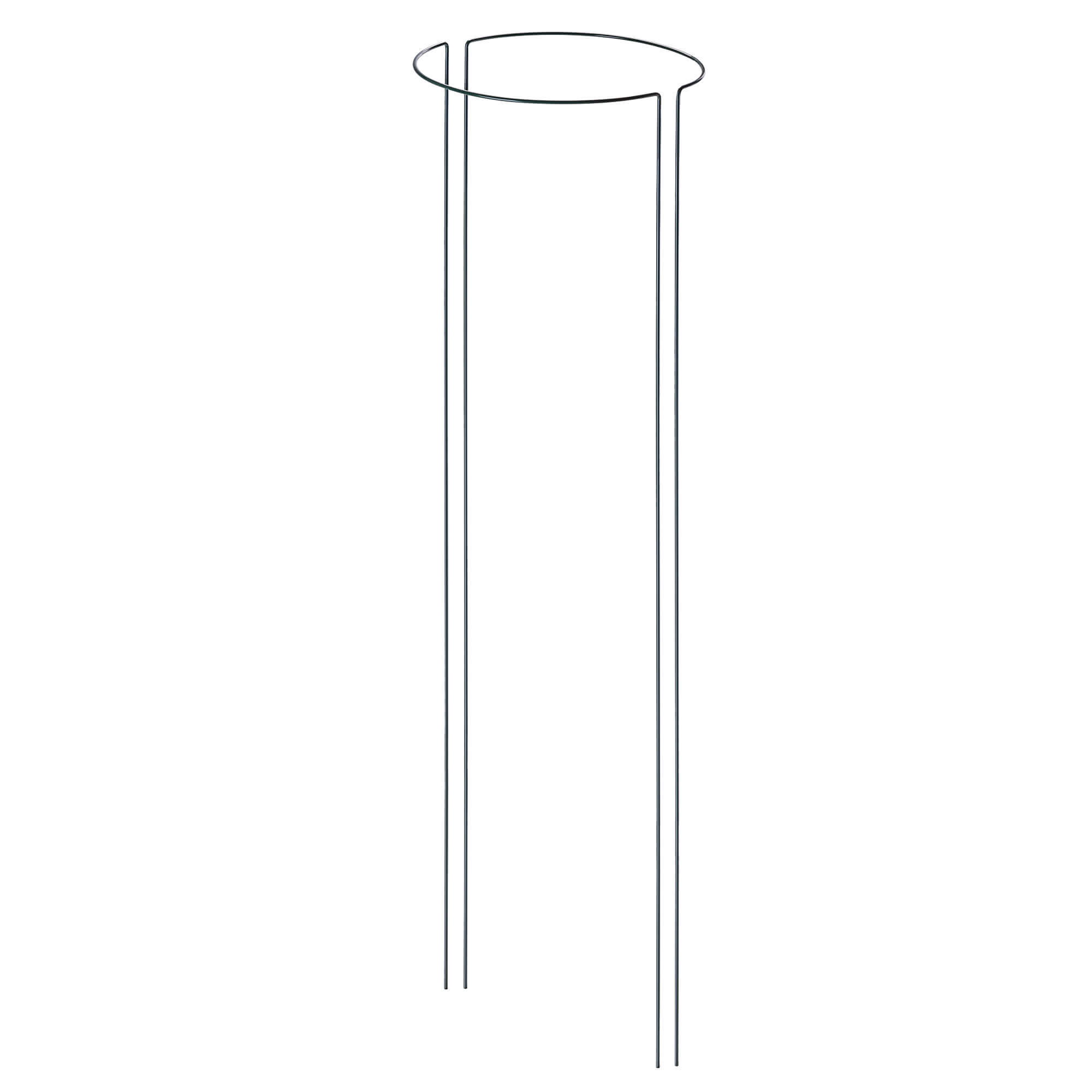 Podpora ogrodowa Mahet półkole 115 cm stalowa zielona 1 szt.