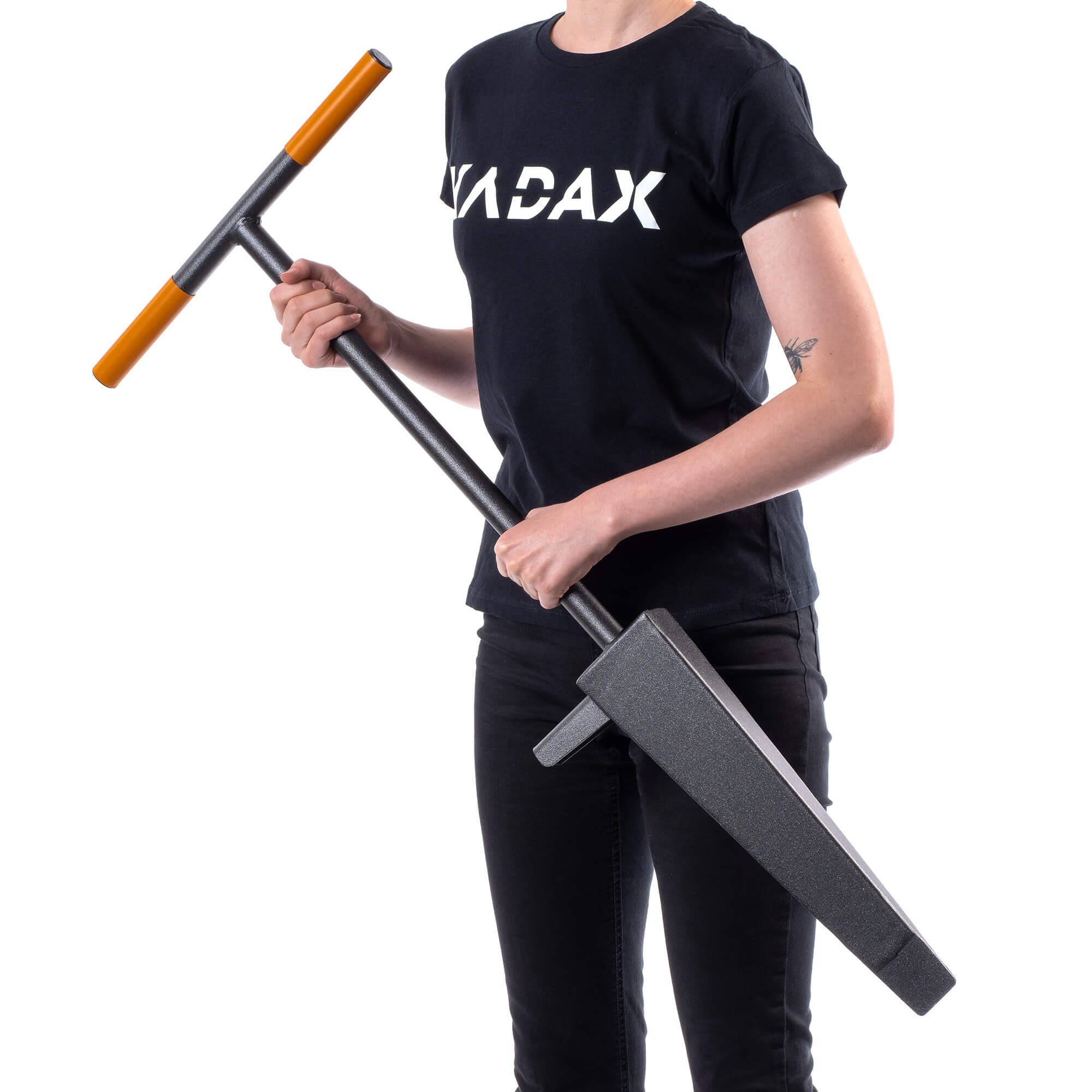 Kostur ze stopką 92 x 39 cm, grafit