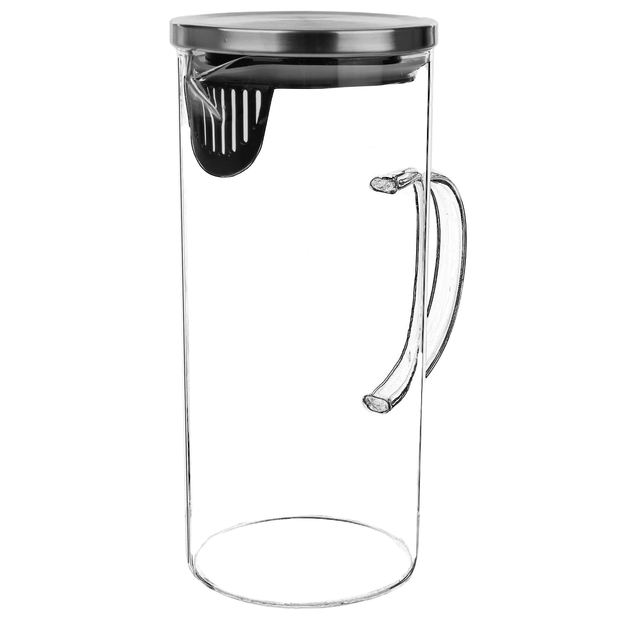 Dzbanek żaroodporny z sitkiem Gova 1.4L