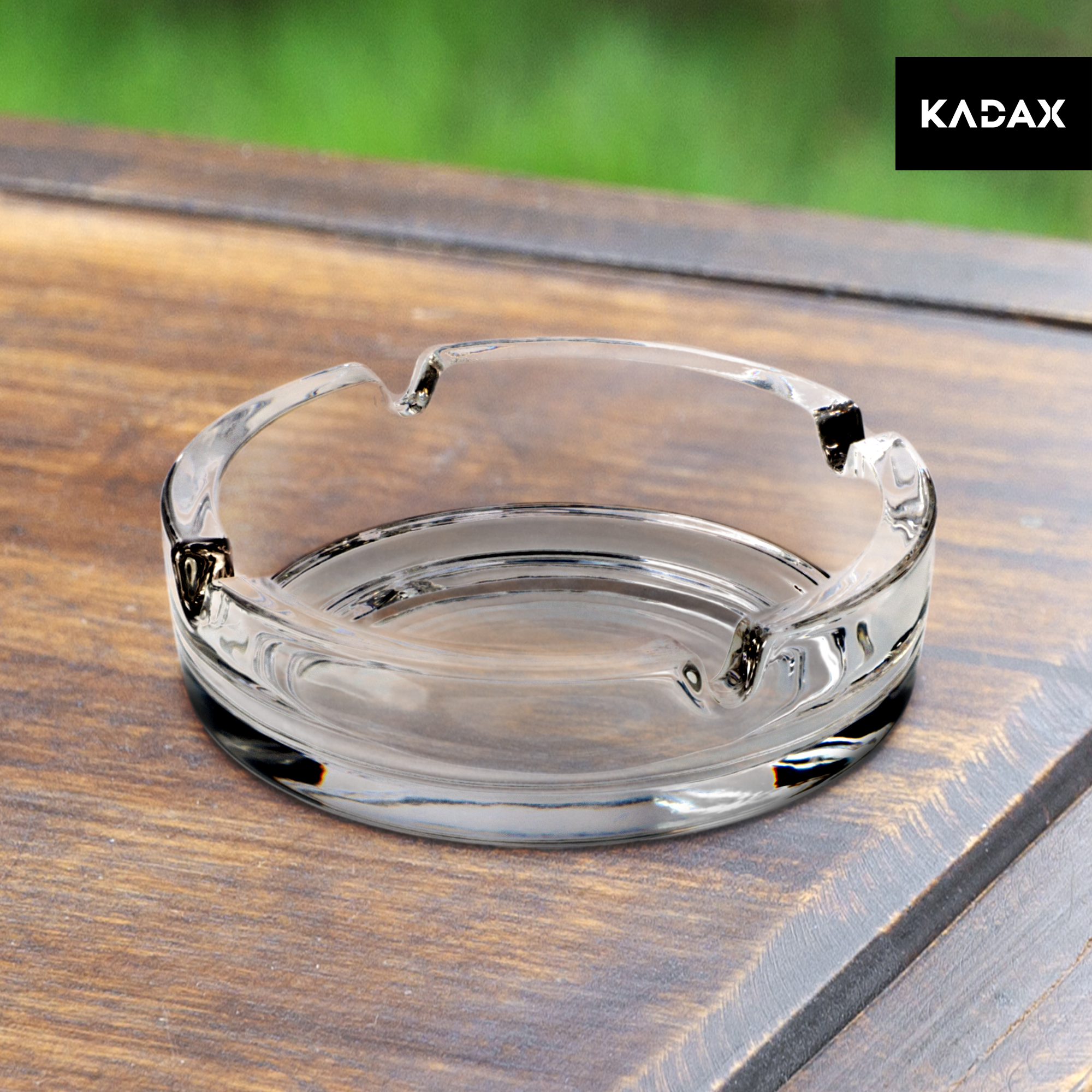 Popielniczka stołowa szklana 11 x 3 cm