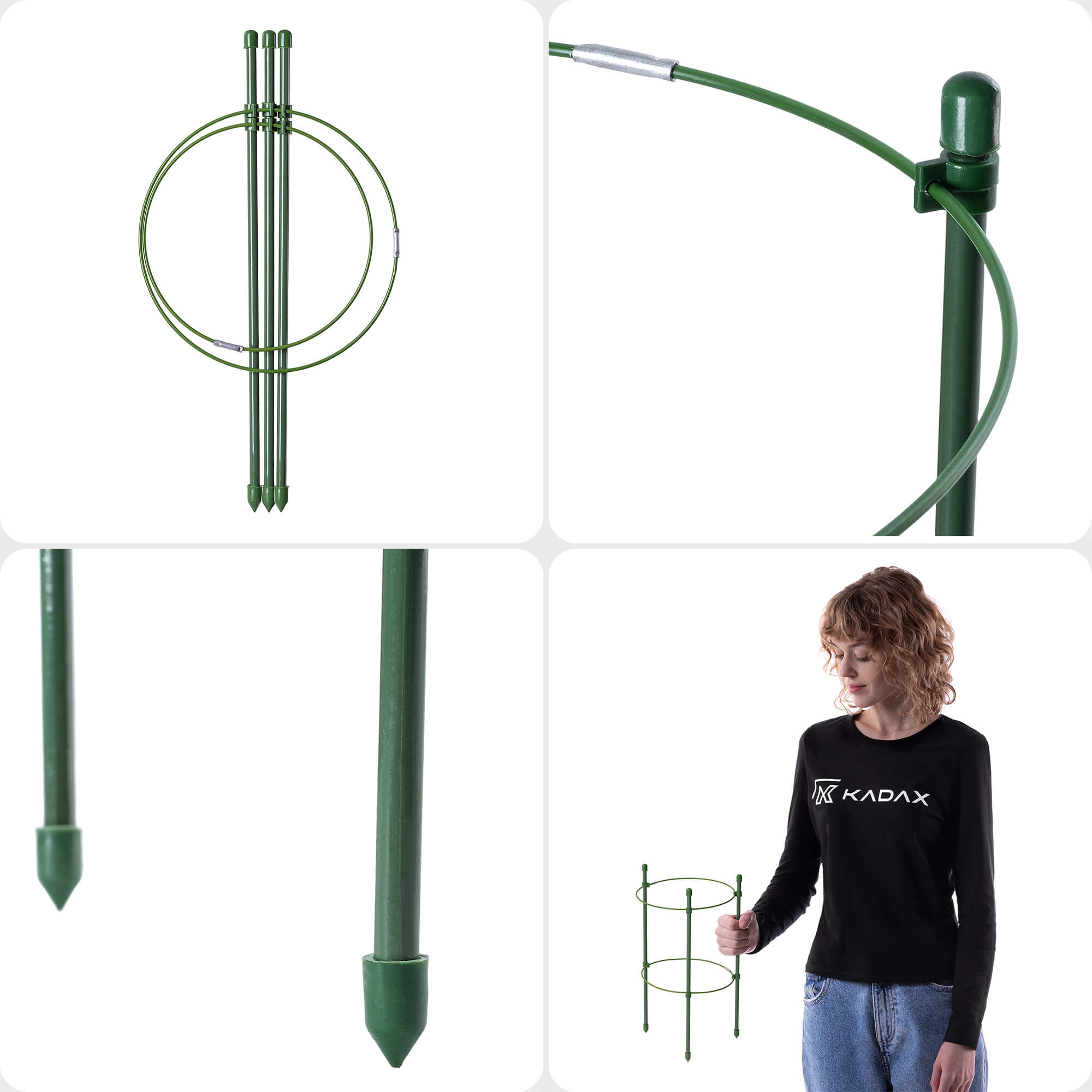 Podpora pierścieniowa do roślin Bodiel 30 cm 1 szt.
