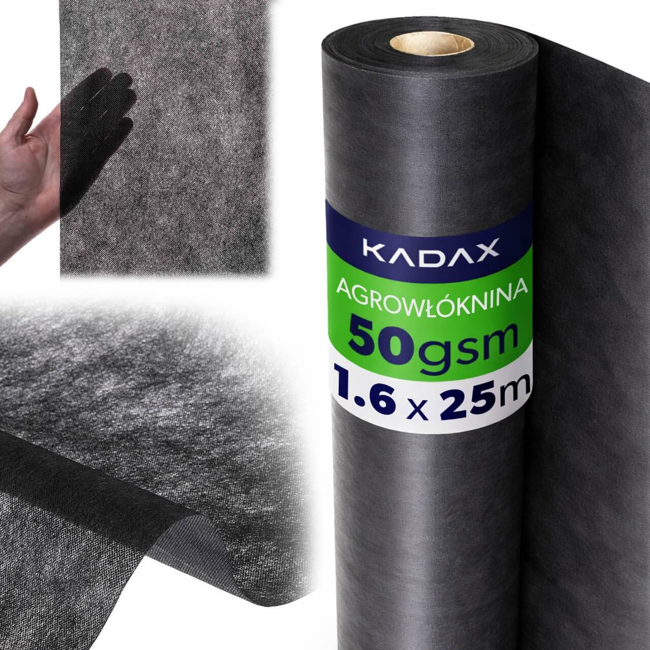 Agrowłóknina ogrodowa Nespoux ściółkująca 1.6 x 25 m 50 g/m² czarna