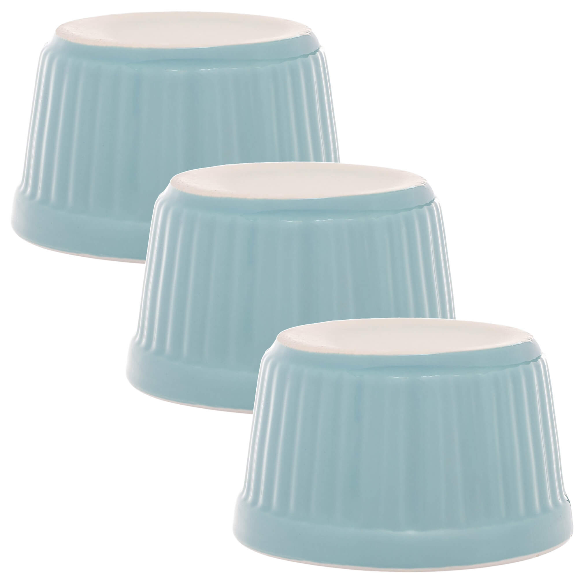 Naczynie ceramiczne do zapiekania Maes 9 x 5 cm miętowe 3 szt.
