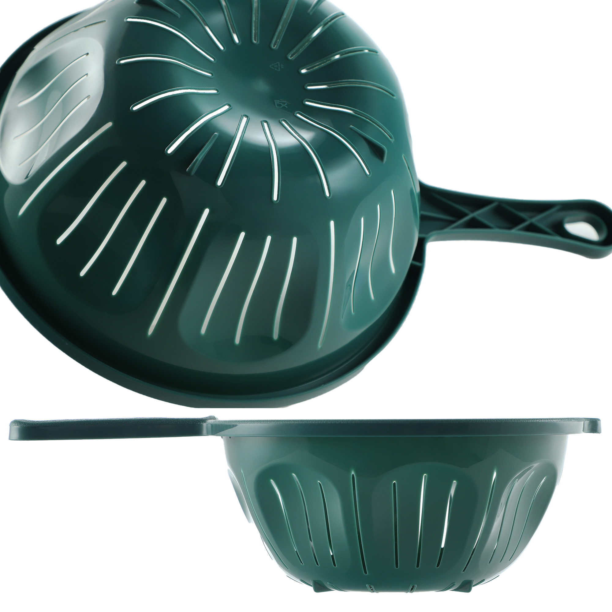 Cedzak z rączką Couto 23 cm, zielony
