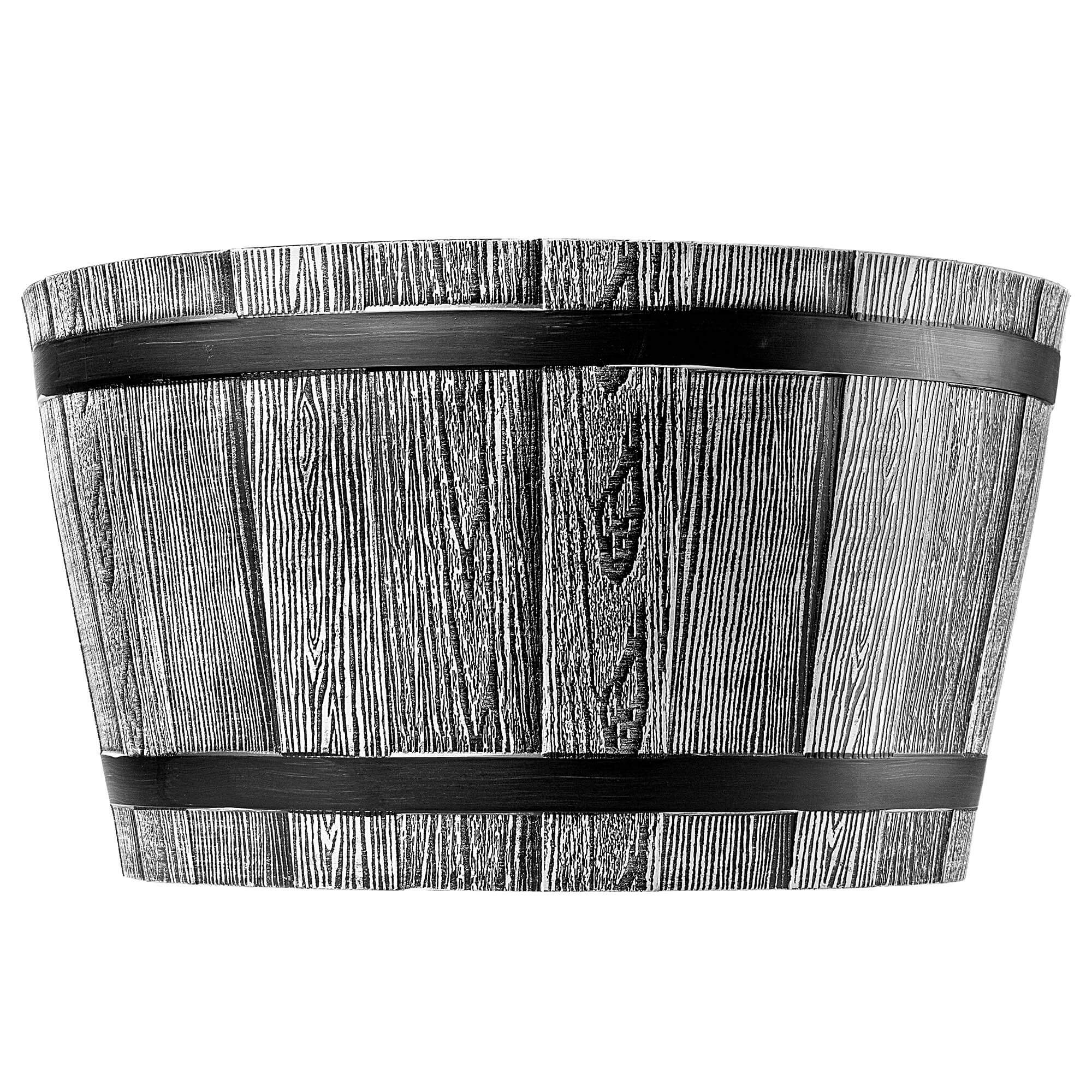 Donica na kwiaty Sori 50 cm jasny szary