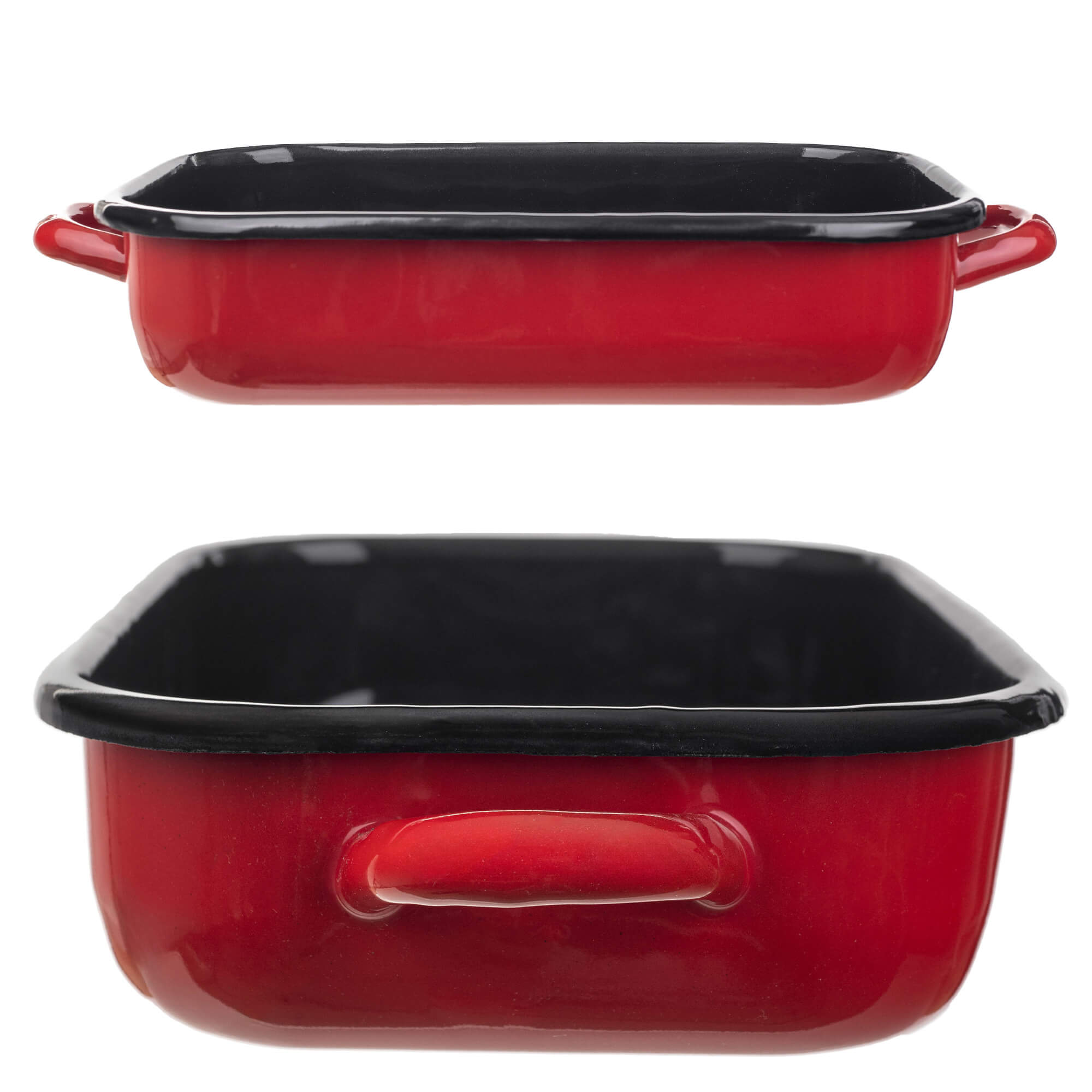 Brytfanna emaliowana Beleo 3.4L czerwona