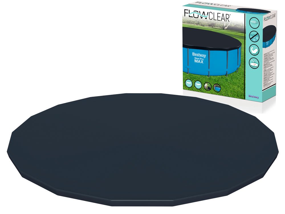 Pokrywa do basenu stelażowego 555 cm Bestway 58039