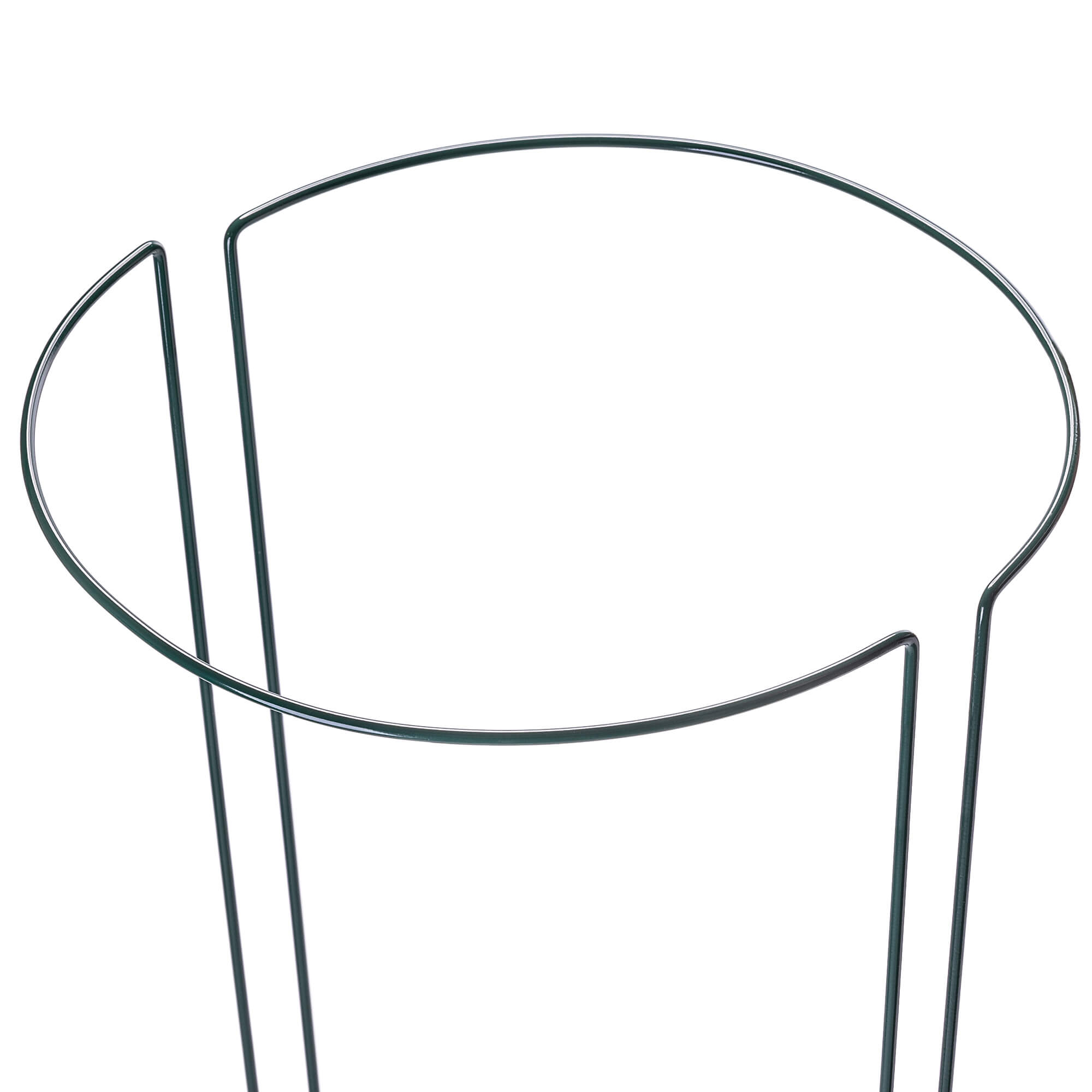 Podpora ogrodowa Mahet półkole 40 cm stalowa zielona 6 szt.