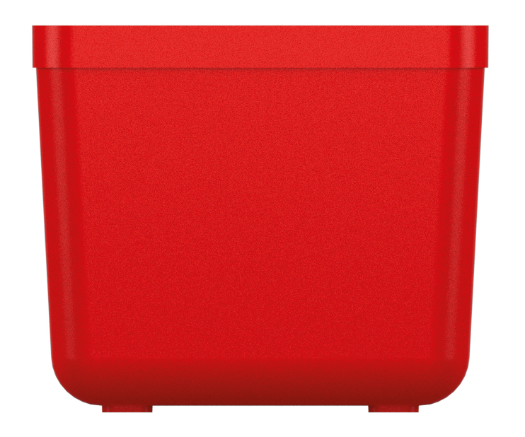 KISTENBERG Zestaw kubeczków Unite Box 55 - KBS55 - czerwony