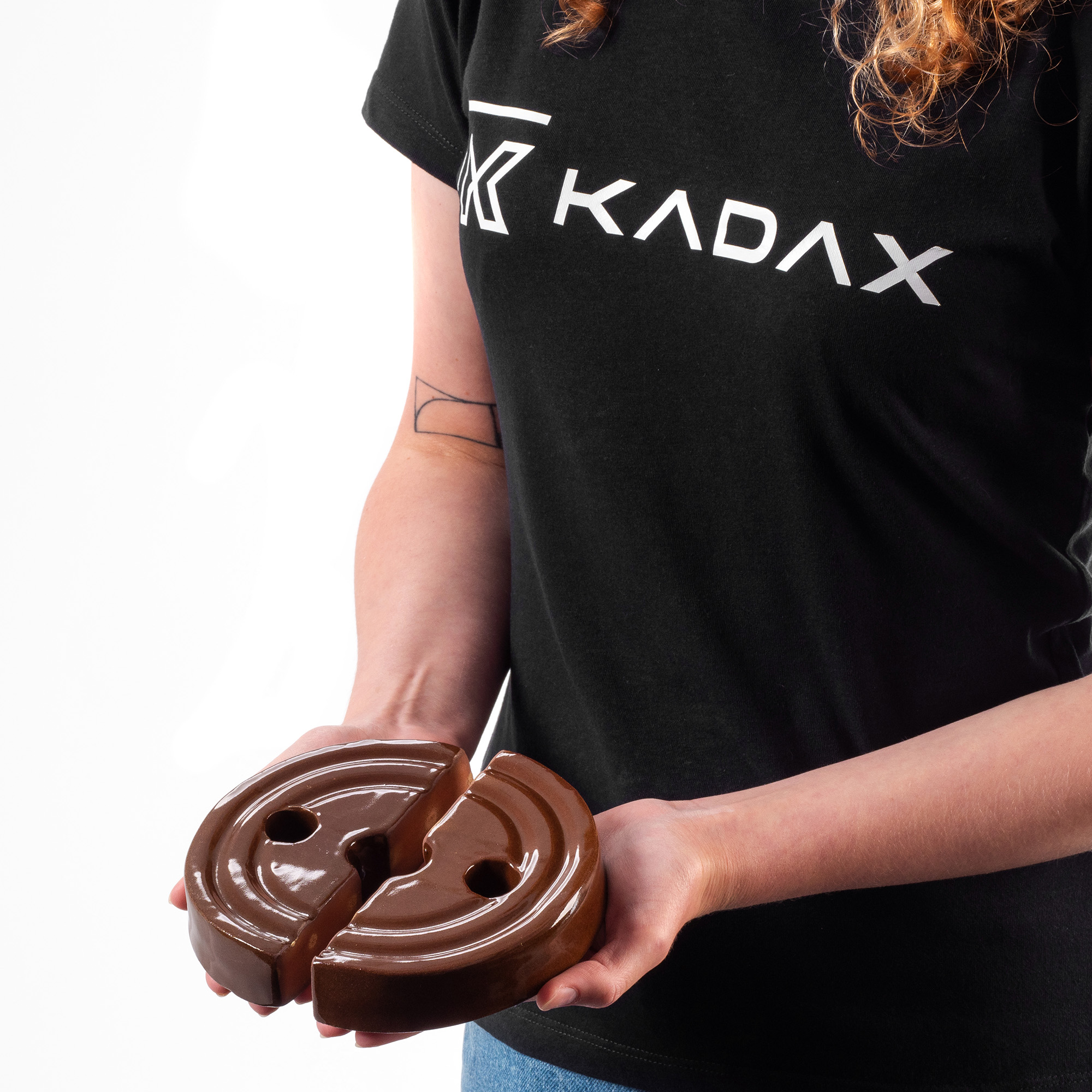 Kamień dociskowy kamionkowy Helios 14 cm, 2szt