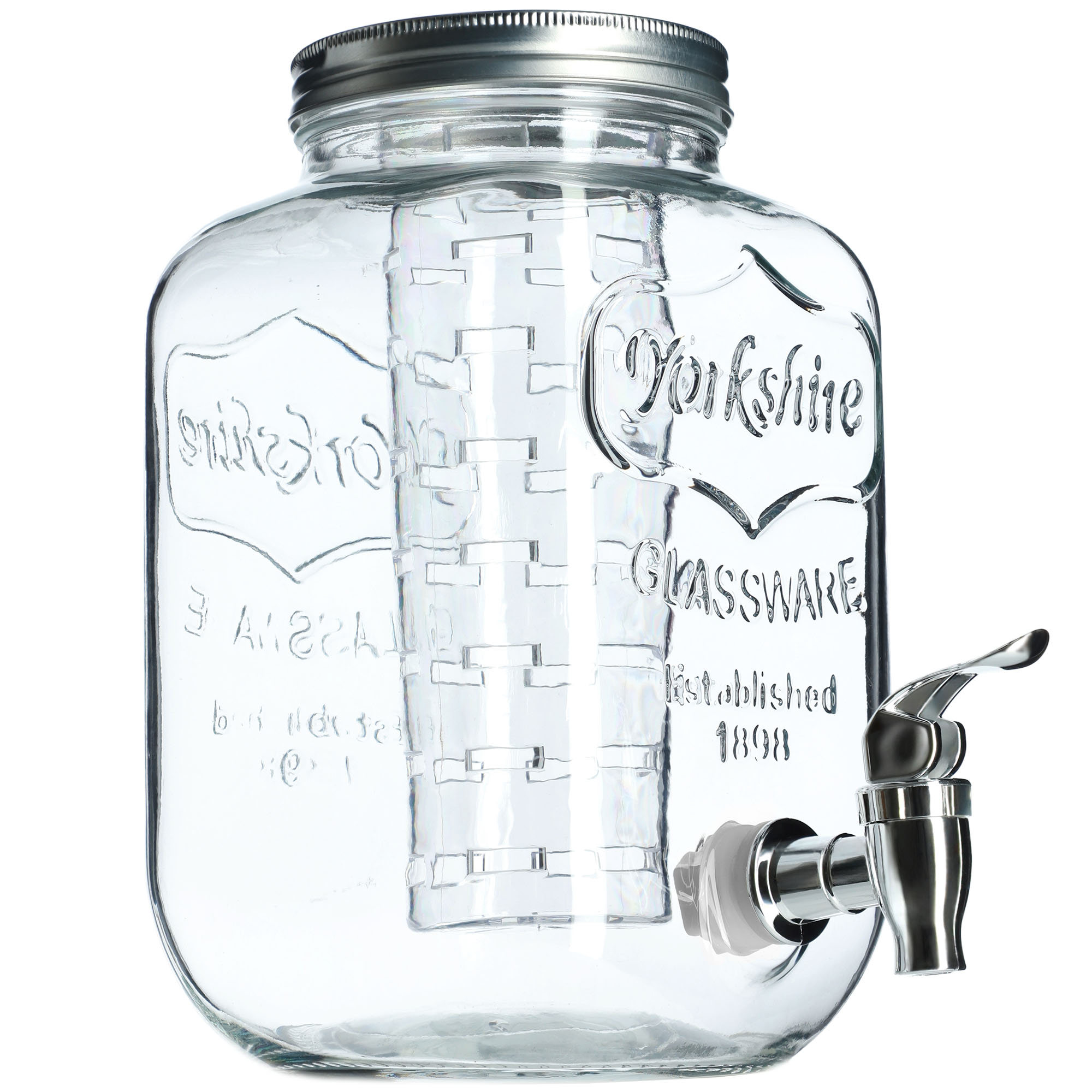 Słój z kranikiem 4L na lemoniadę i wkładem Rodez