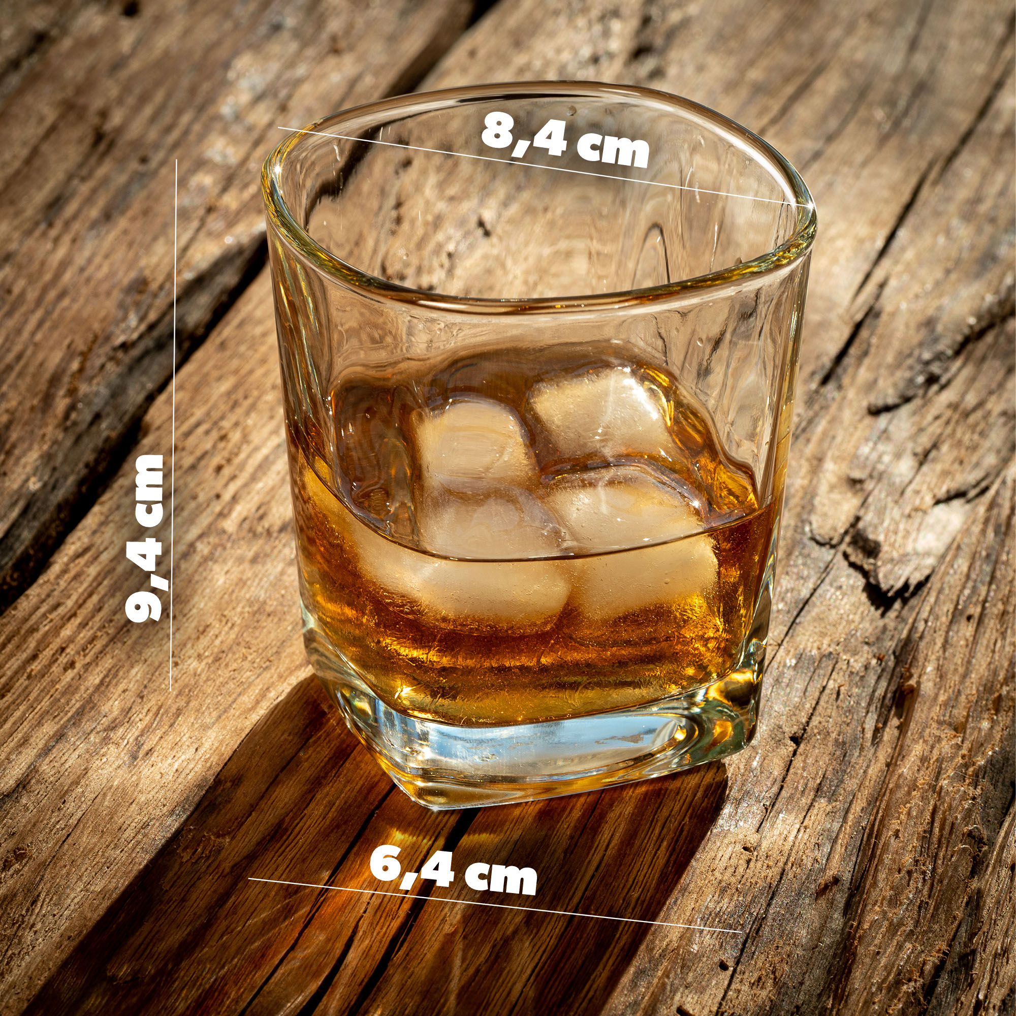 Szklanki do whisky Tilly, 250 ml, 12 szt.