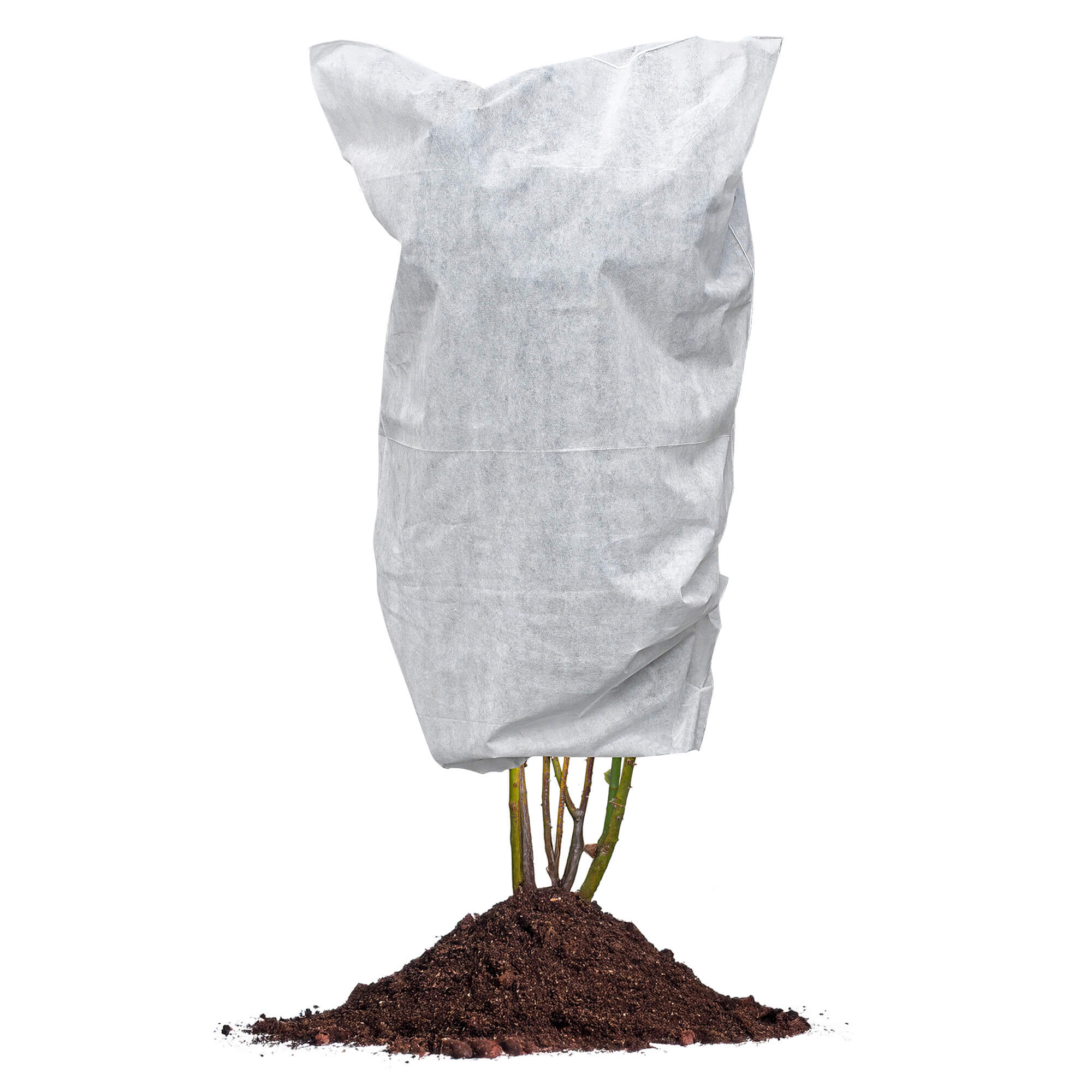 Kaptur ochronny na rośliny Vatan 0.6 x 0.8 m 50 g/m² biały 3 szt.