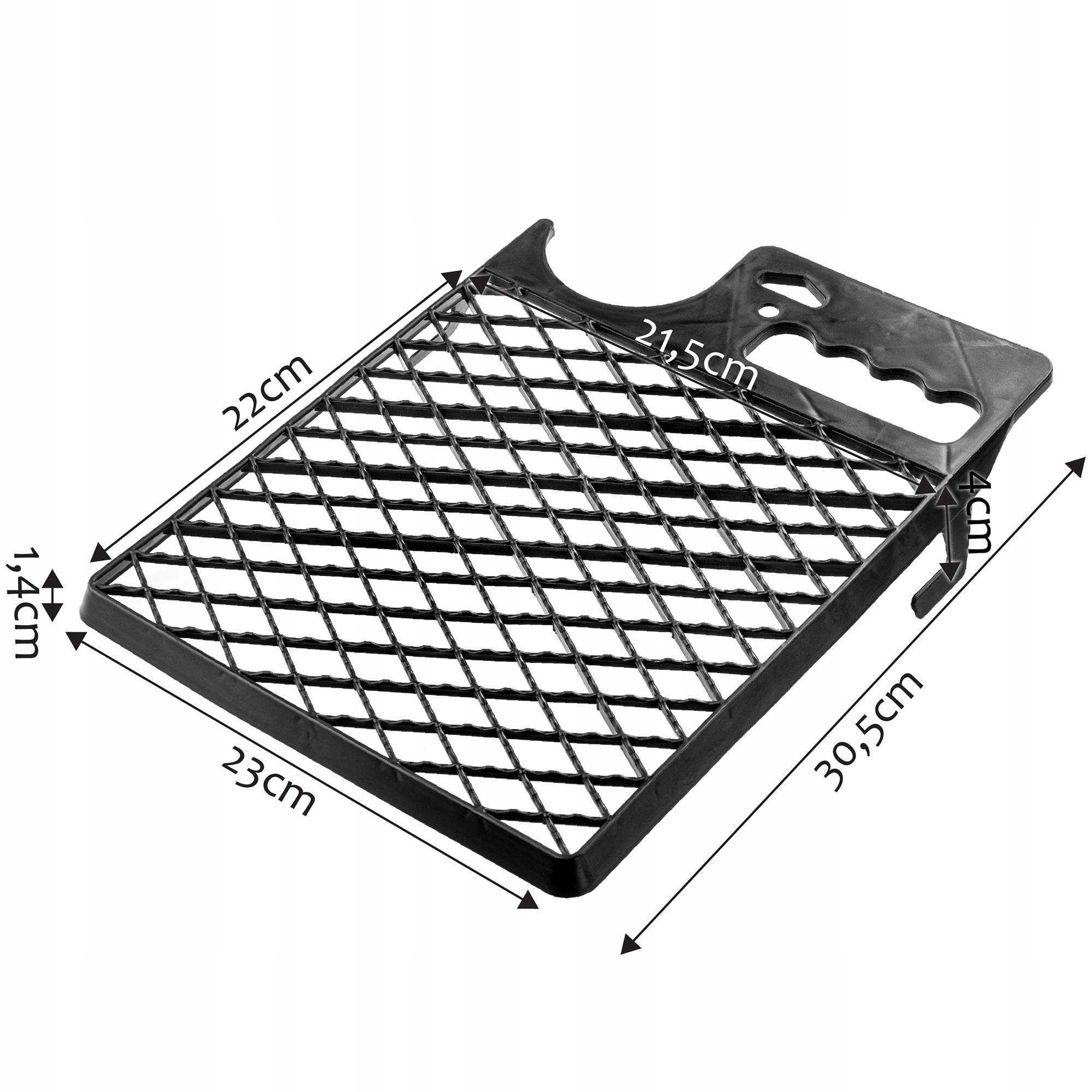 Kratka malarska 30 x 21 cm, czarna