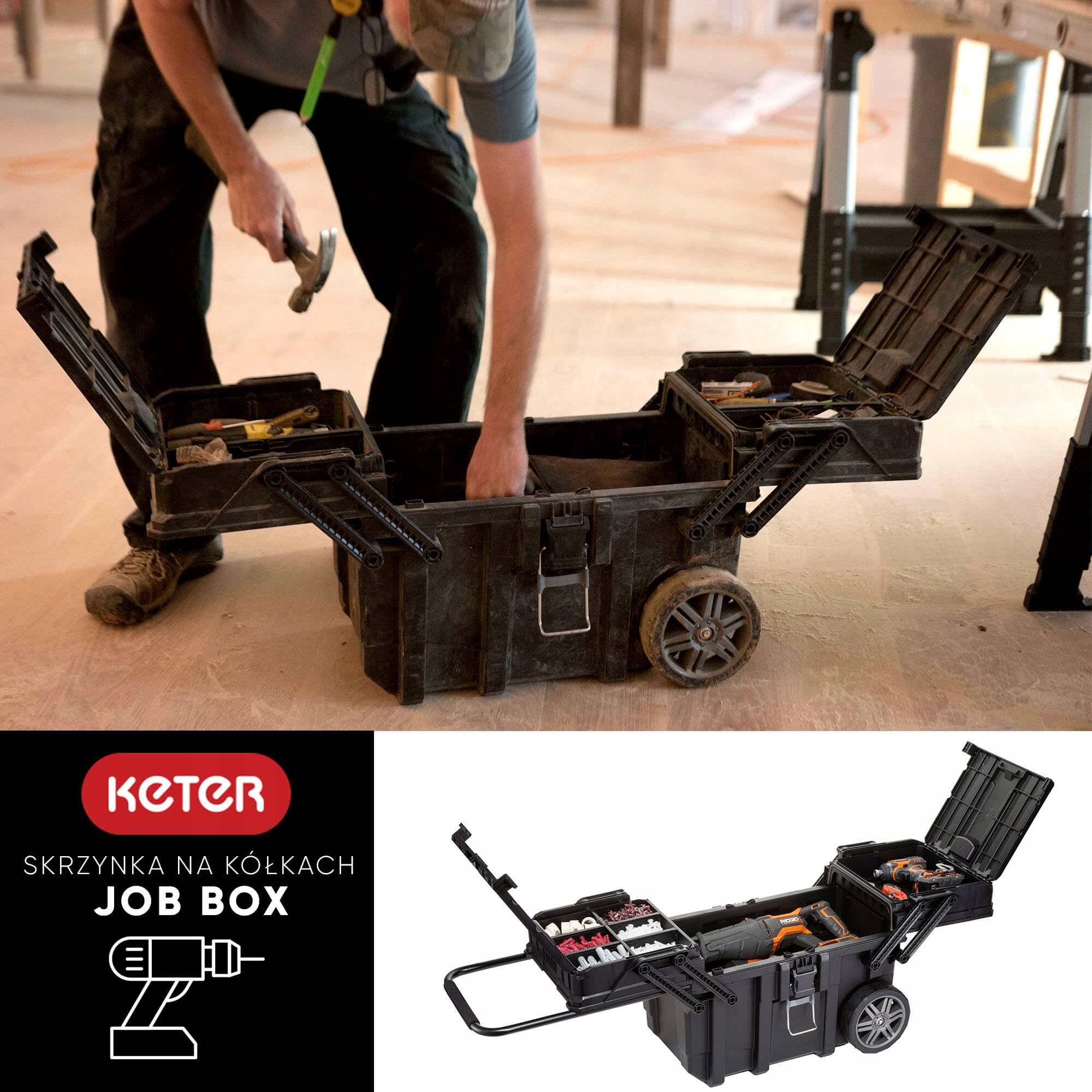 Walizka narzędziowa Keter Job Box 61 x 41 cm