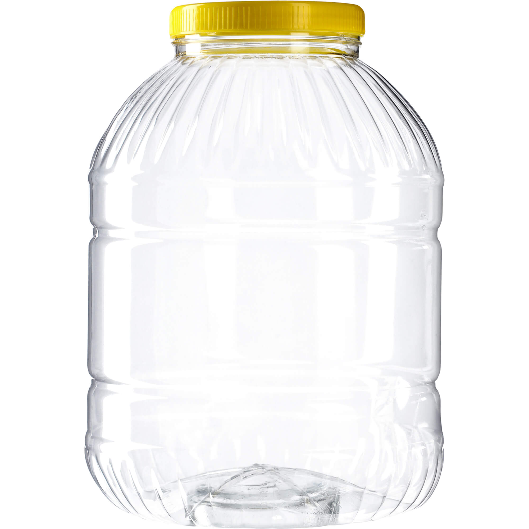 Plastikowy słoik z nakrętką na ogórki 5L