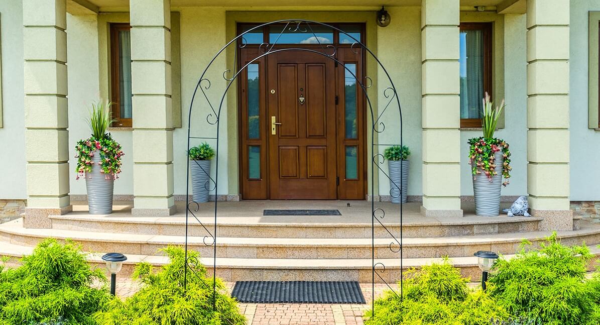 Pergola ogrodowa na kwiaty 240 cm, czarna