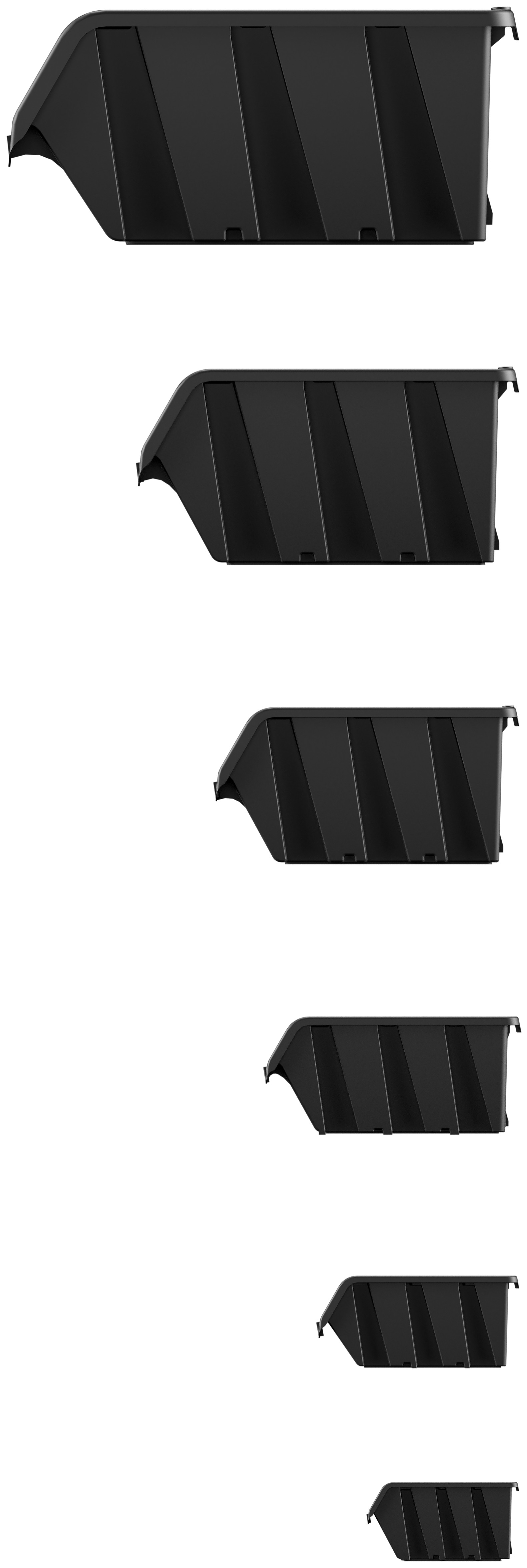 KISTENBERG Kuweta warsztatowa Truck 23 - KTR23 - czarny