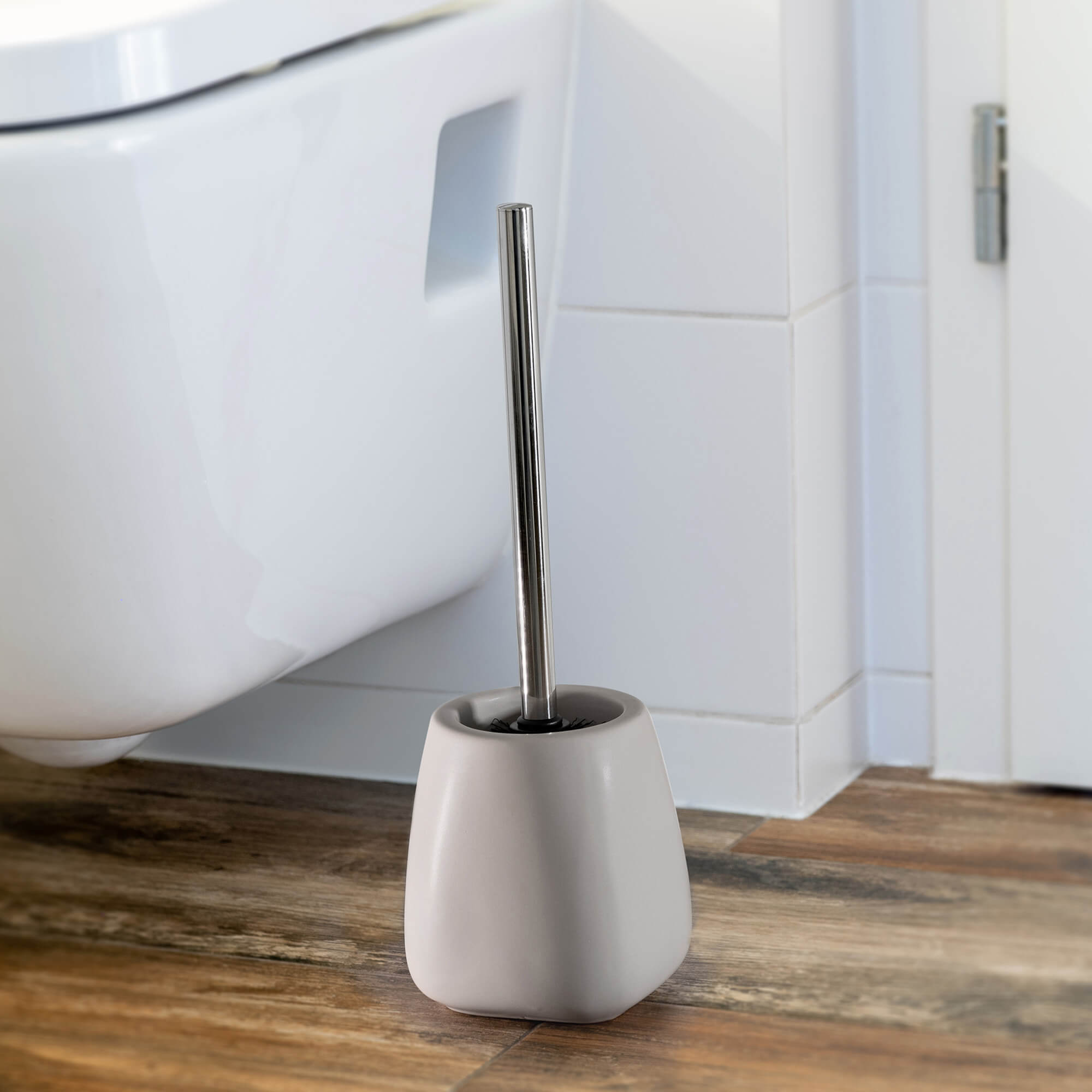 Szczotka WC Palmi 36 x 12 cm, beżowa 2 szt.
