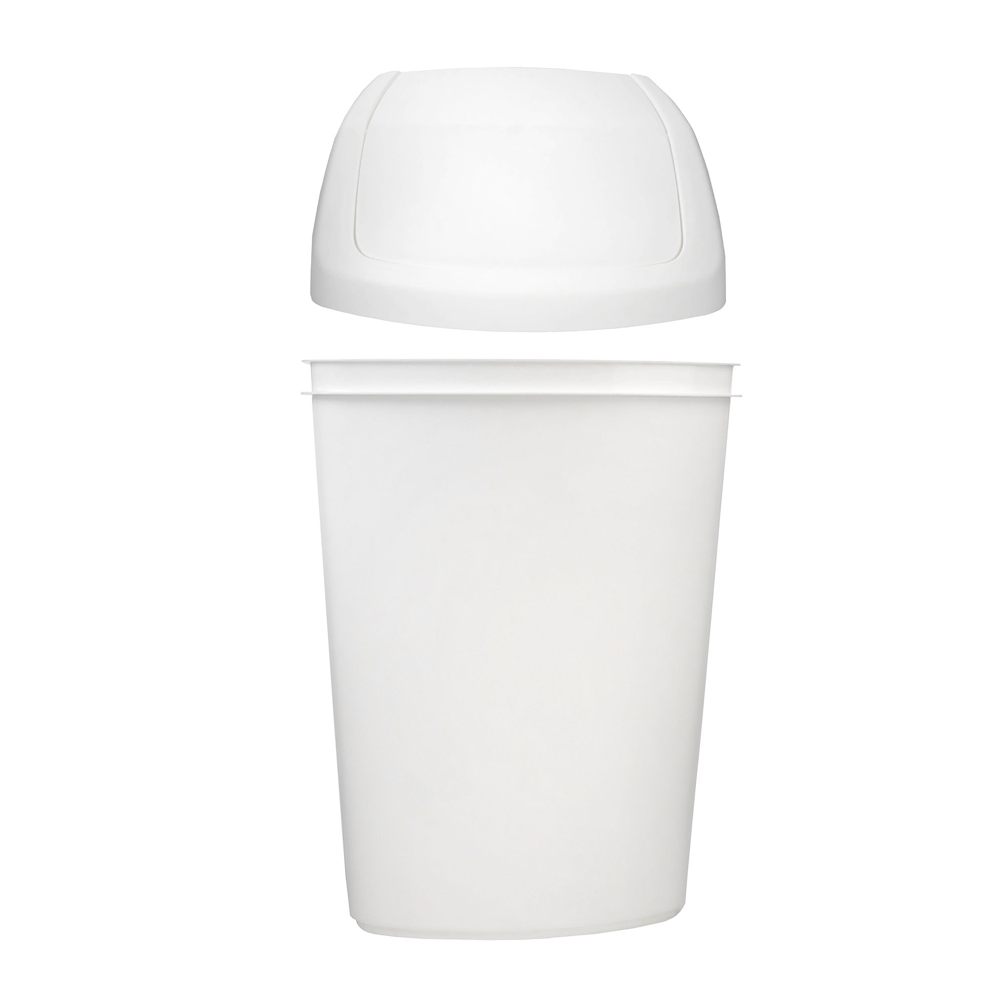 Kosz na śmieci Curver Swing Top biały 25L