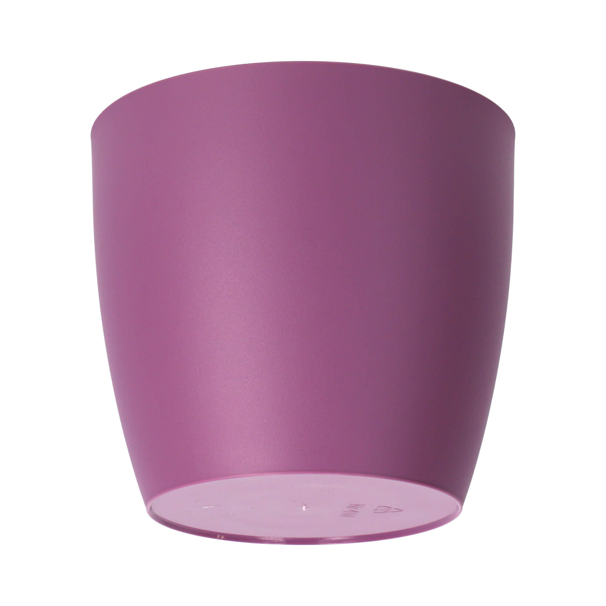 Doniczka Agen z podstawką 30 cm, matowa fioletowa