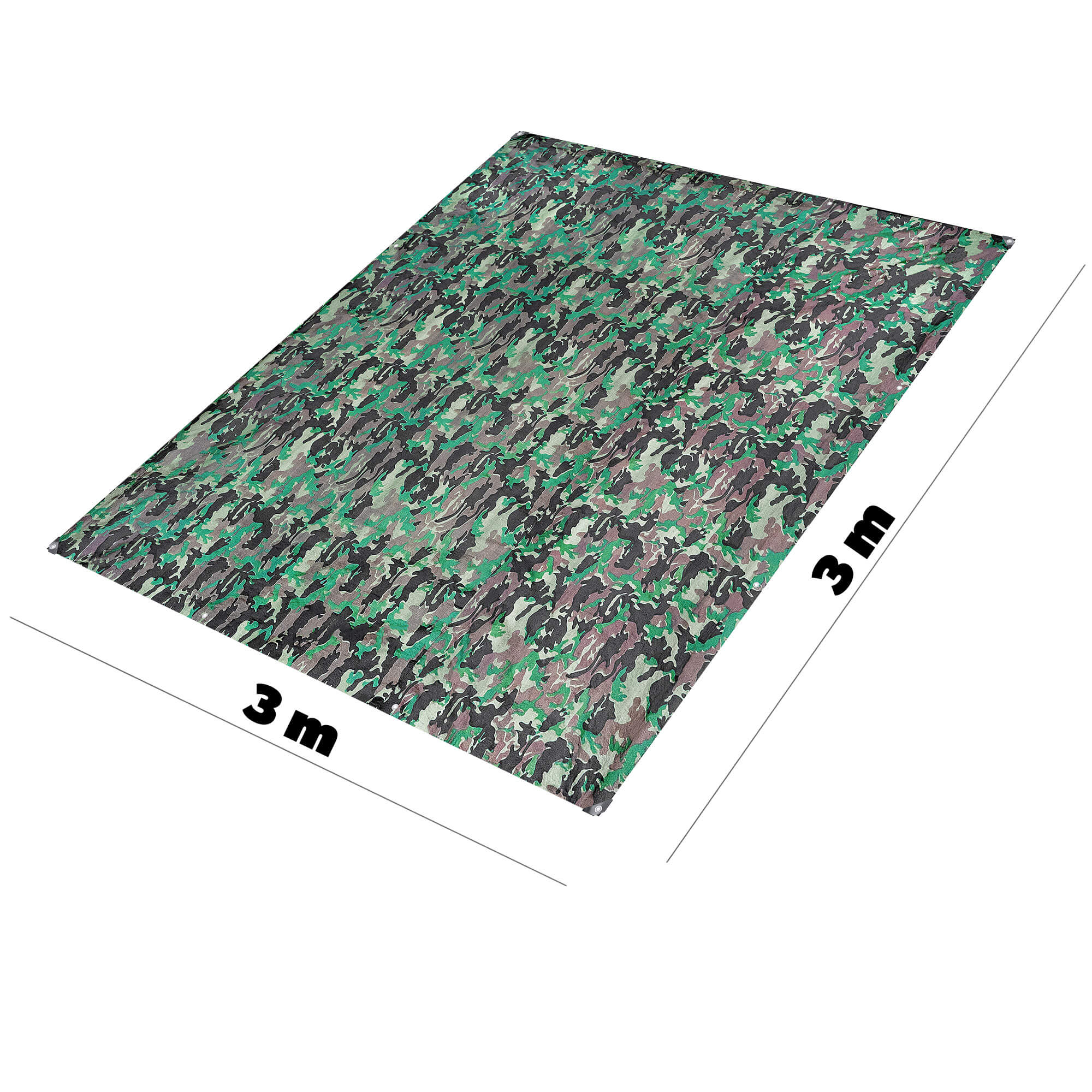 Plandeka kamuflażowa Welden 3 x 3 m