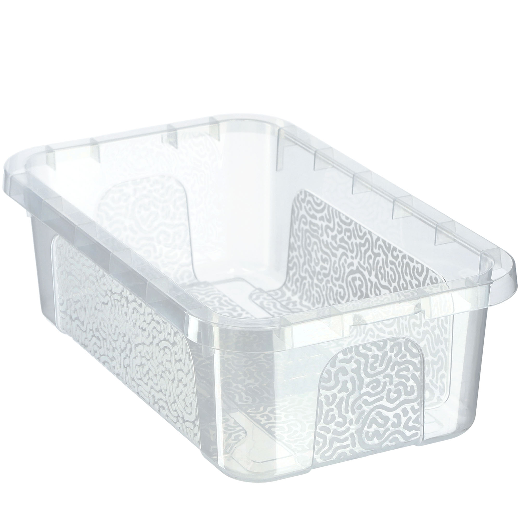 Pojemnik z pokrywką do przechoywywania Dozza 4,5L bezbarwny