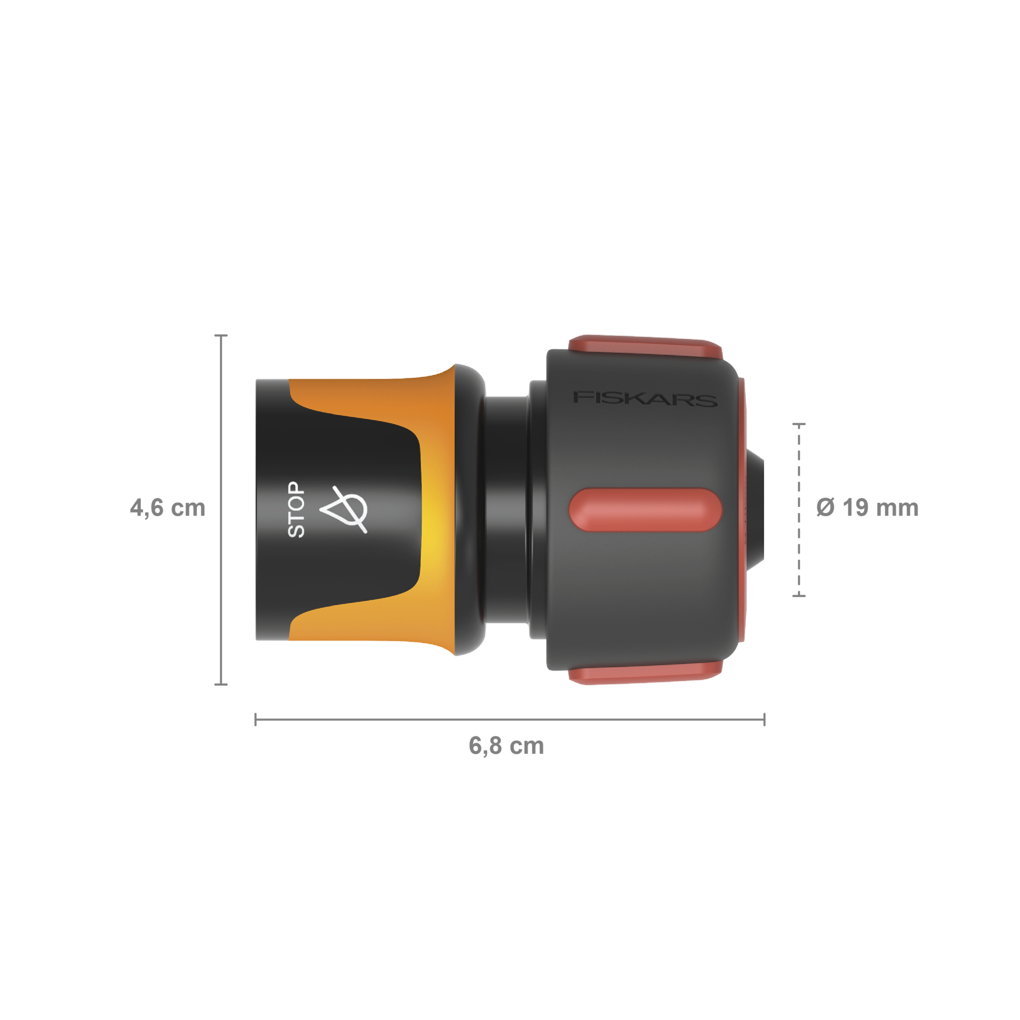 Fiskars 1027081 Szybkozłącze ze stopem 19 mm (3/4”)