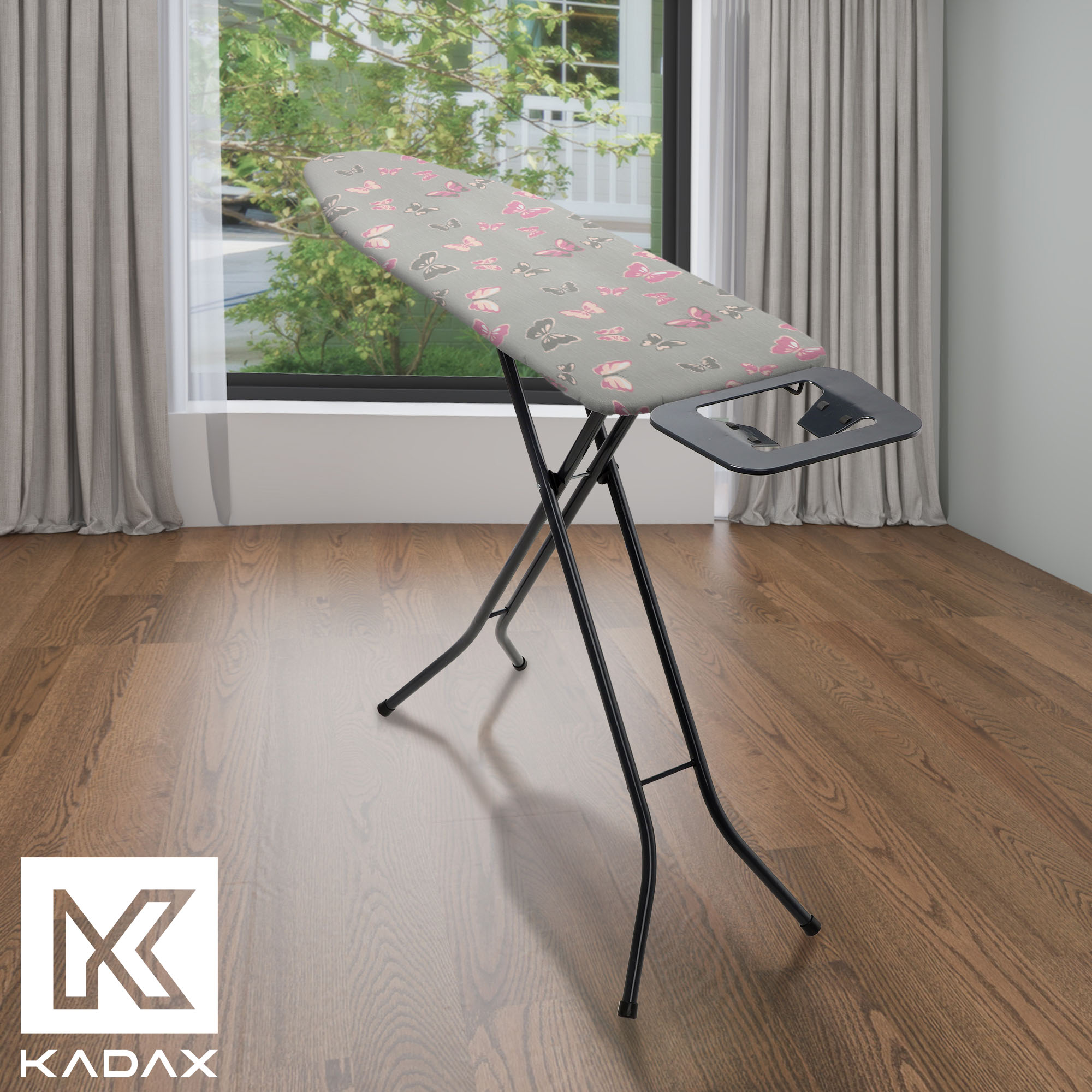 Pokrowiec na deskę do prasowania 148x52cm naciągany Tena motyle