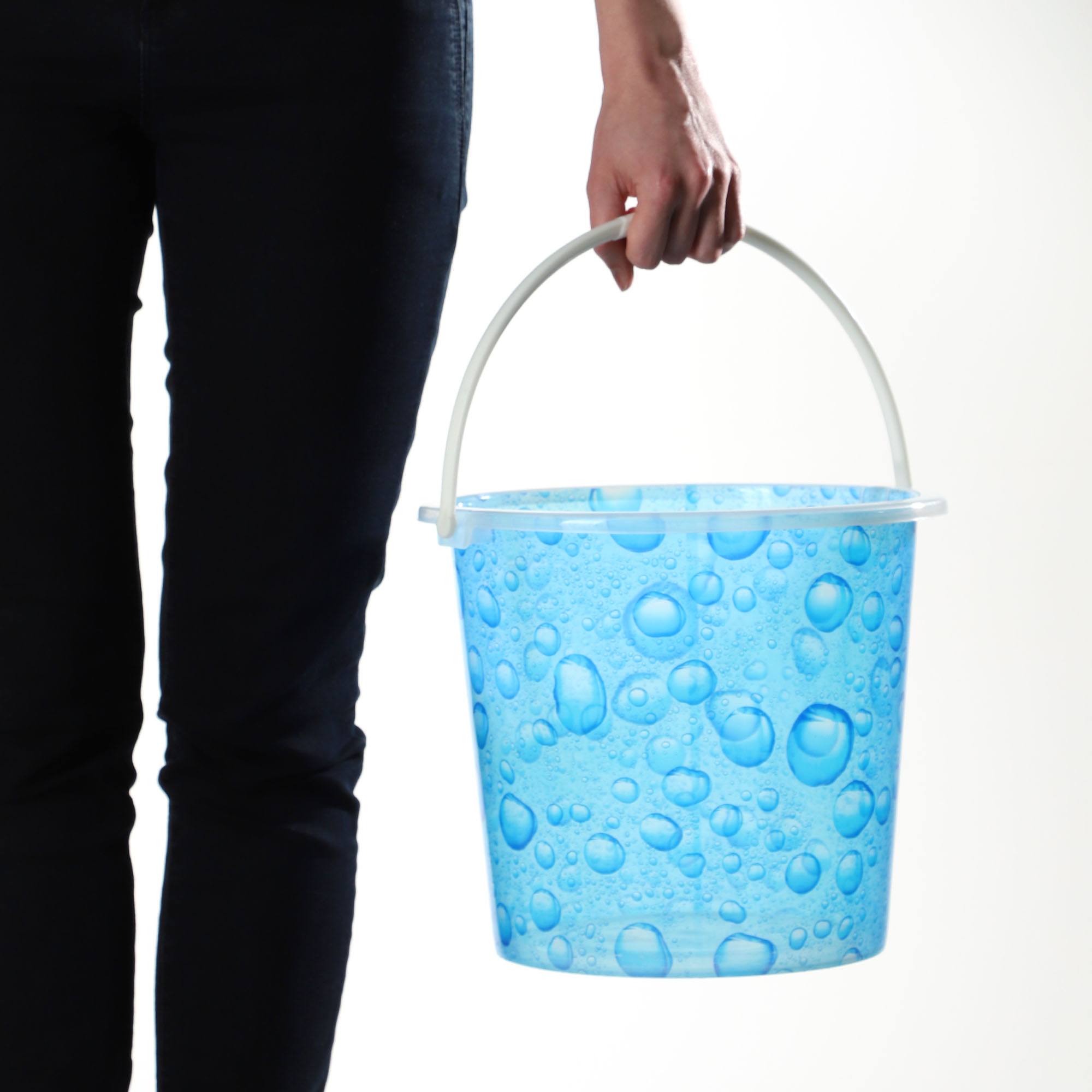 Wiadro plastikowe Ars 10L krople