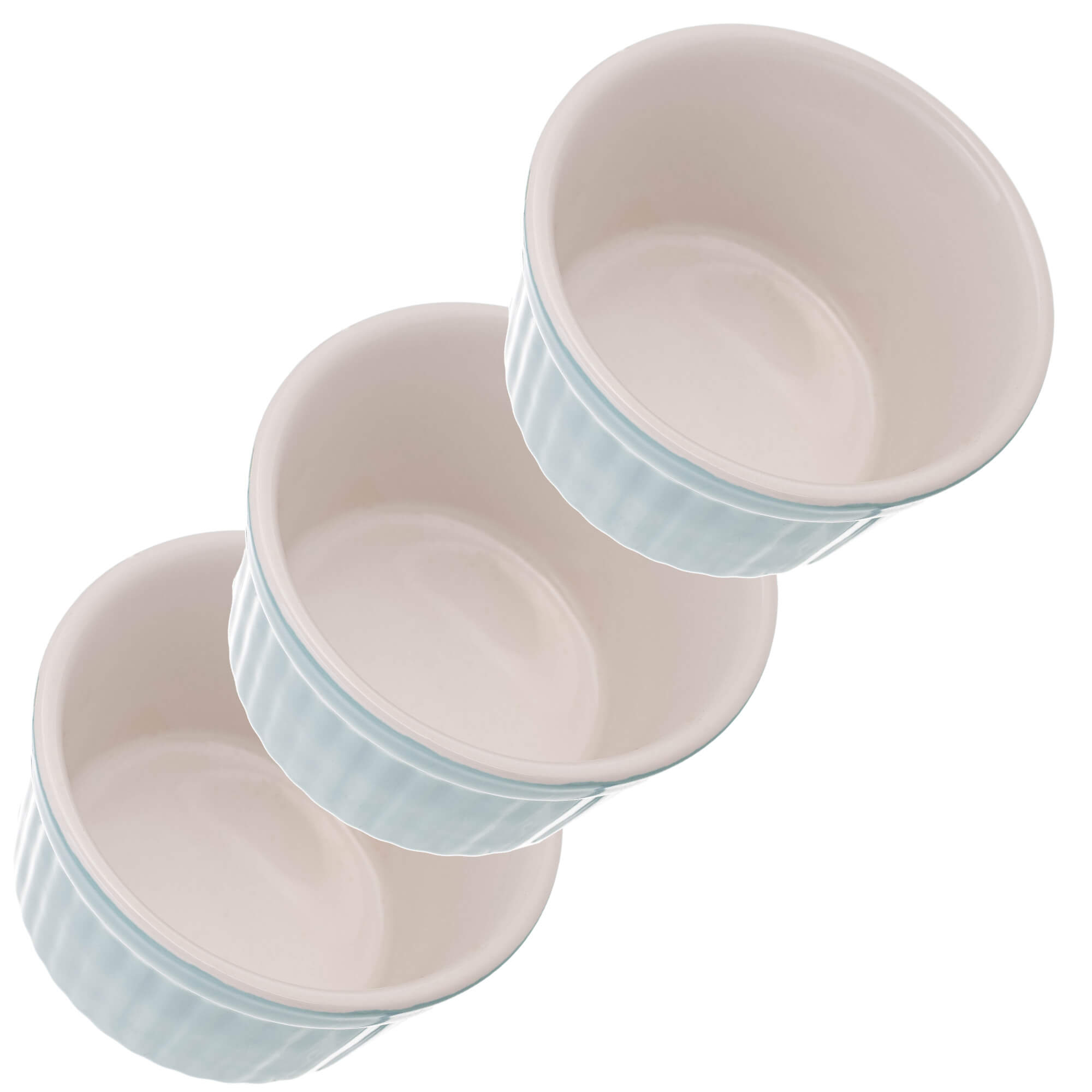 Naczynie ceramiczne do zapiekania Maes 9 x 5 cm miętowe 3 szt.