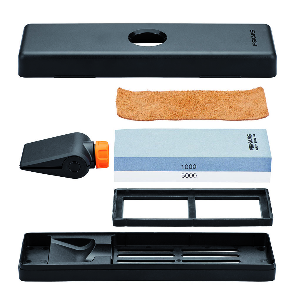 Fiskars 1058937 Zestaw ostrzący Premium - osełka