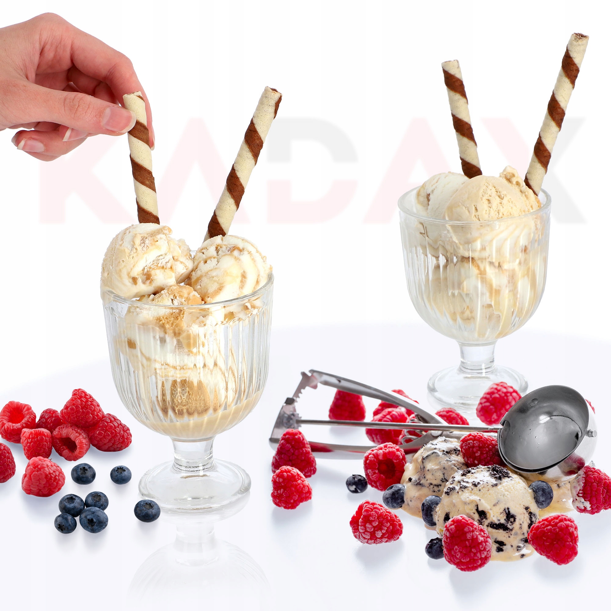 Pucharki do lodów i deserów Caro 280 ml 6 szt.