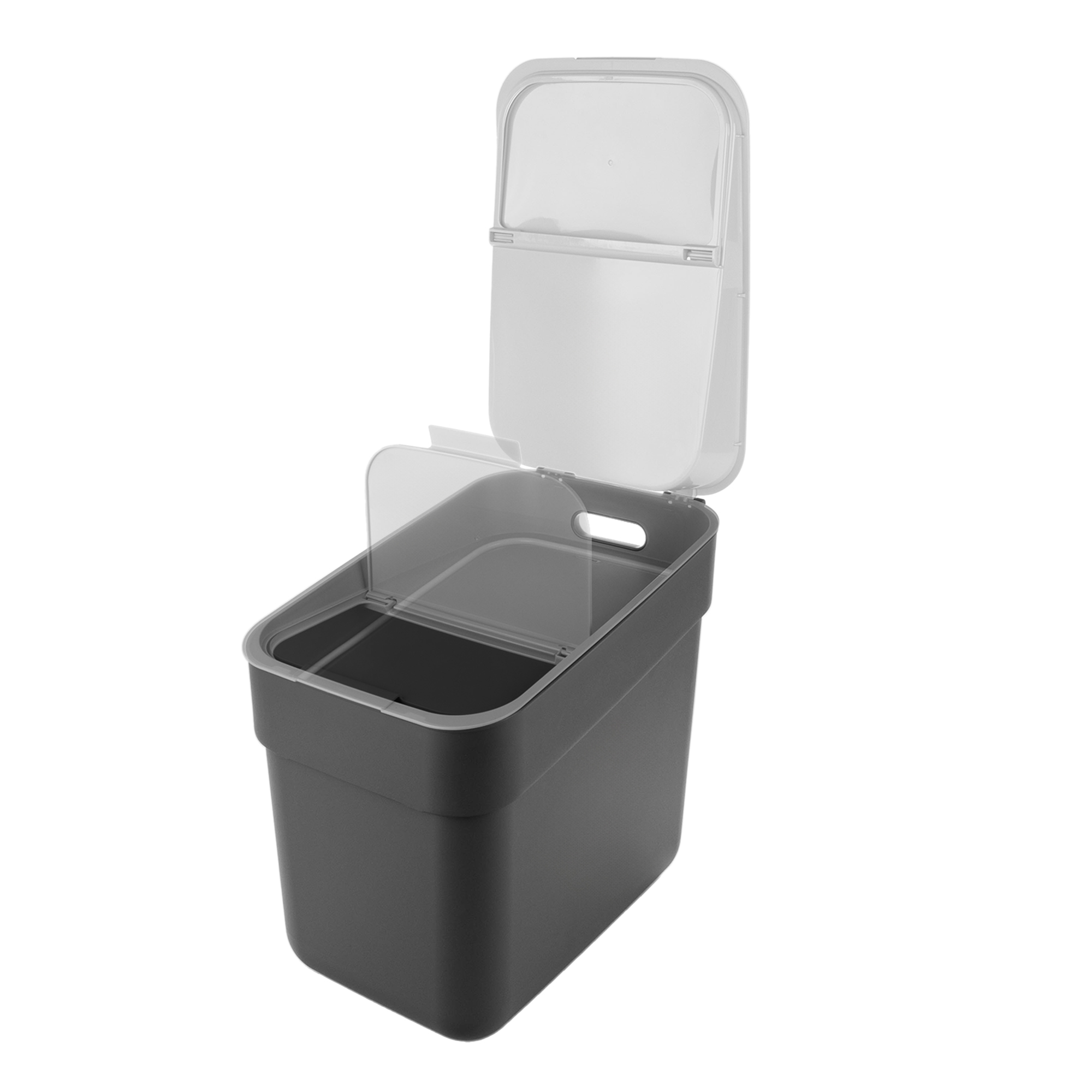 Kosz do segregacji śmieci Curver Ready to Collect 20L szary