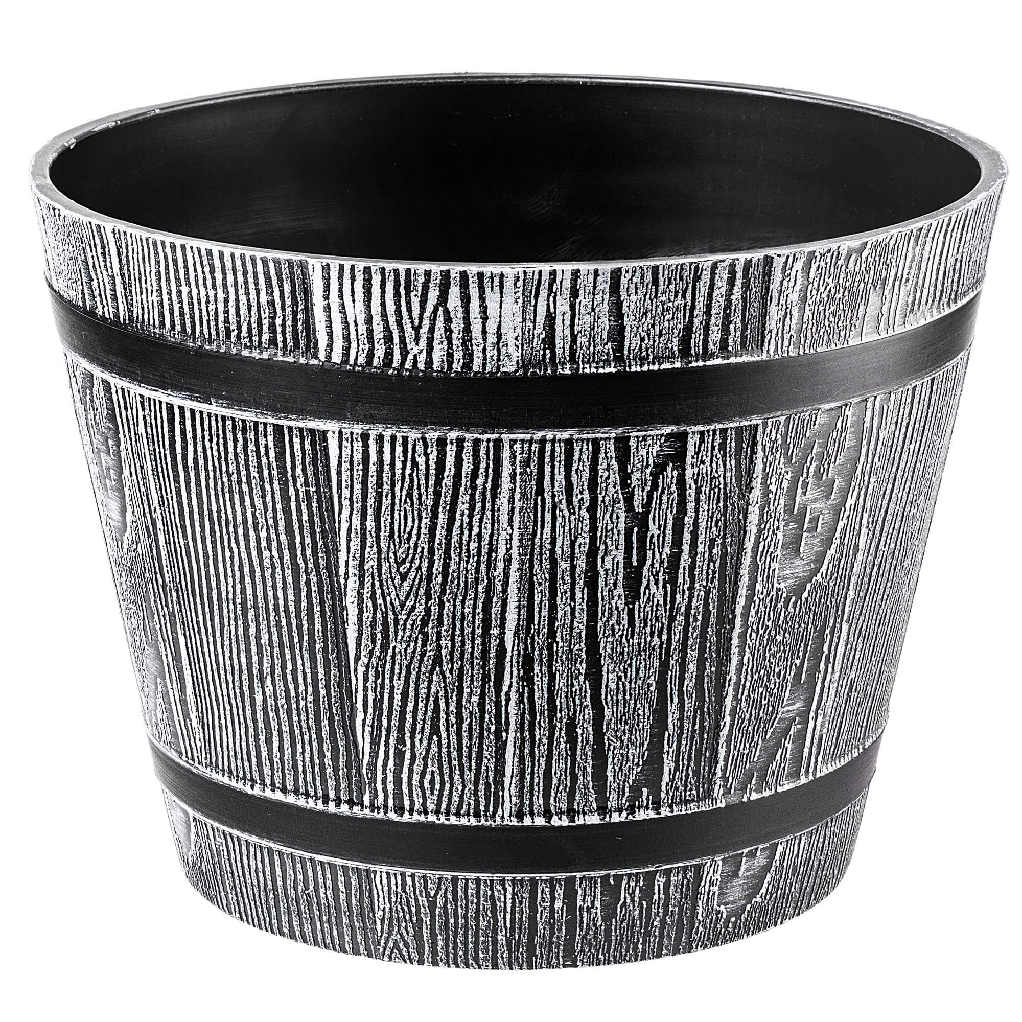 Donica na kwiaty Sori 23 cm, jasny szary