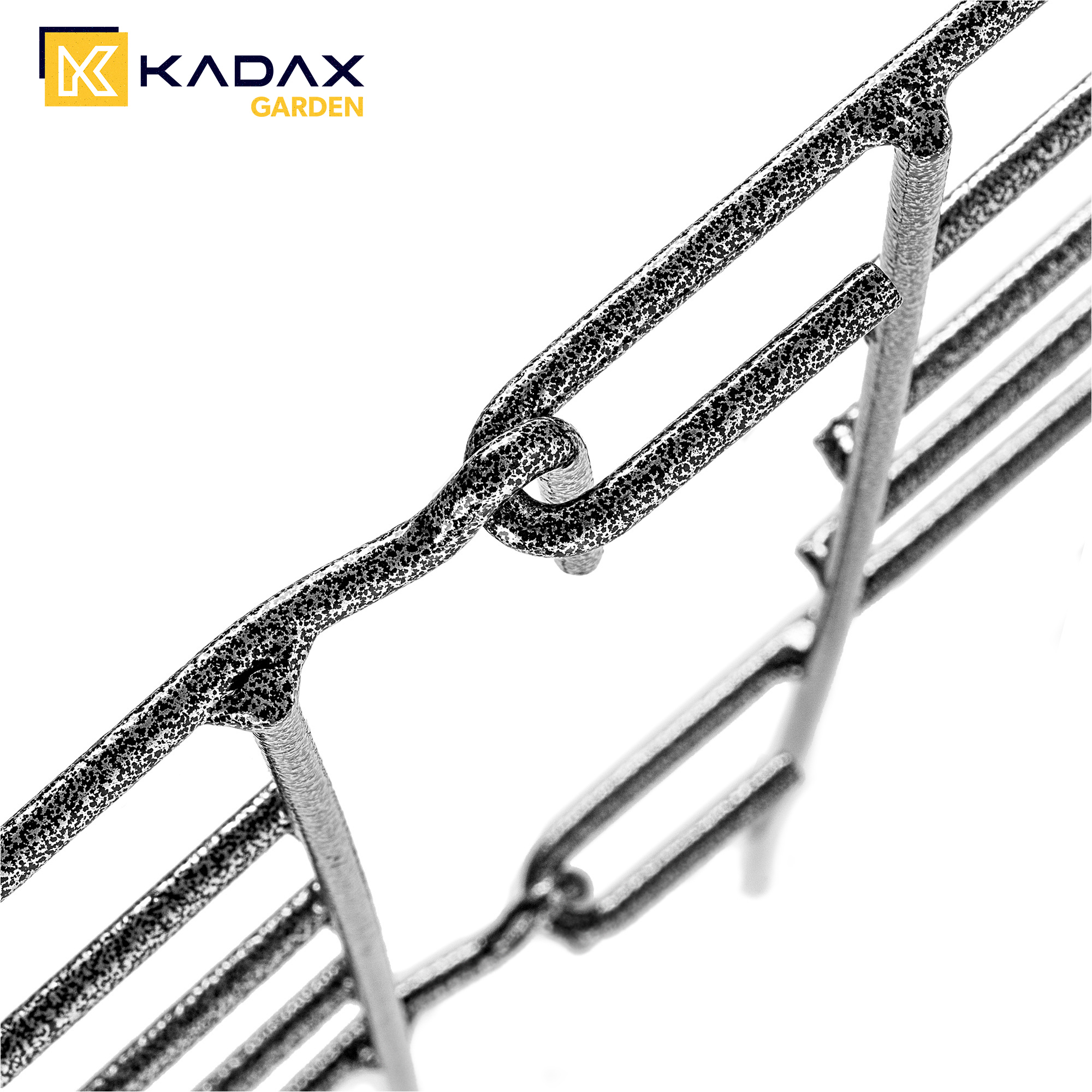 Płotek ogrodowy stalowy Linz 99cm