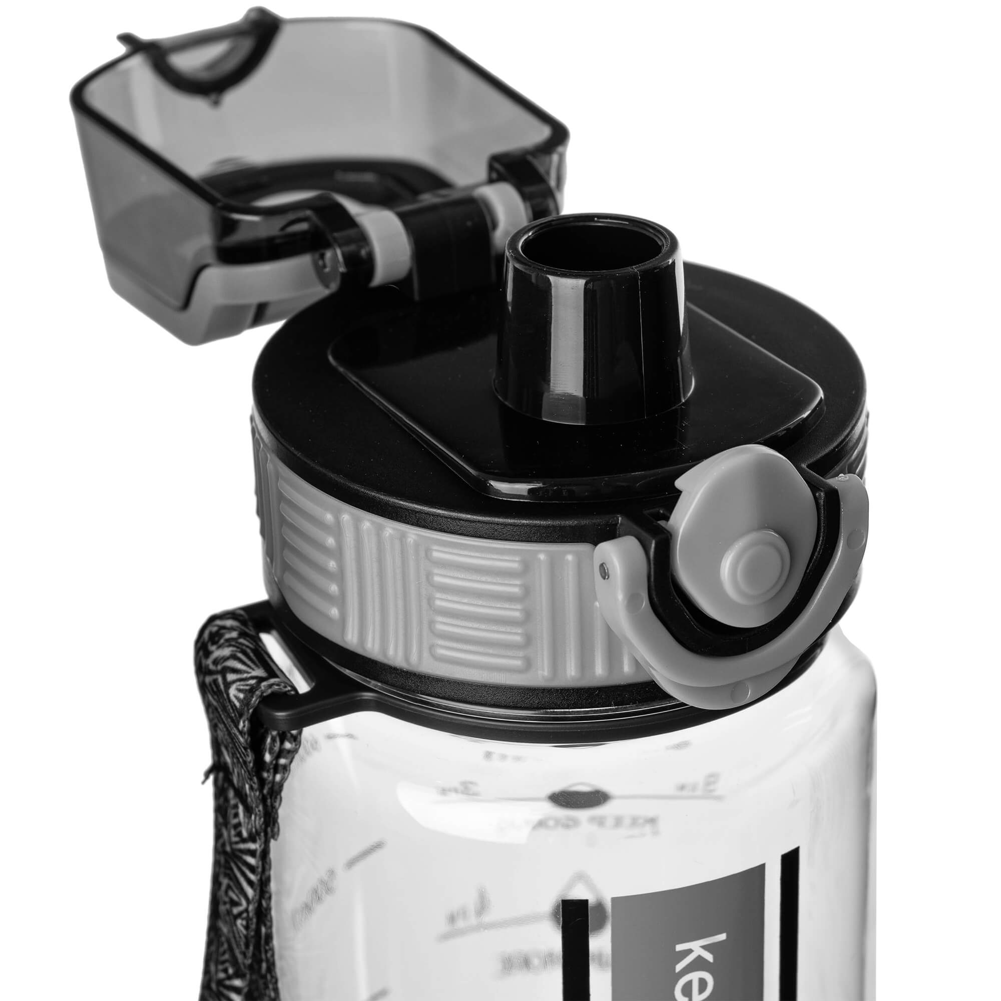 Butelka tritanowa na wodę Alpo 750ml bidon szary