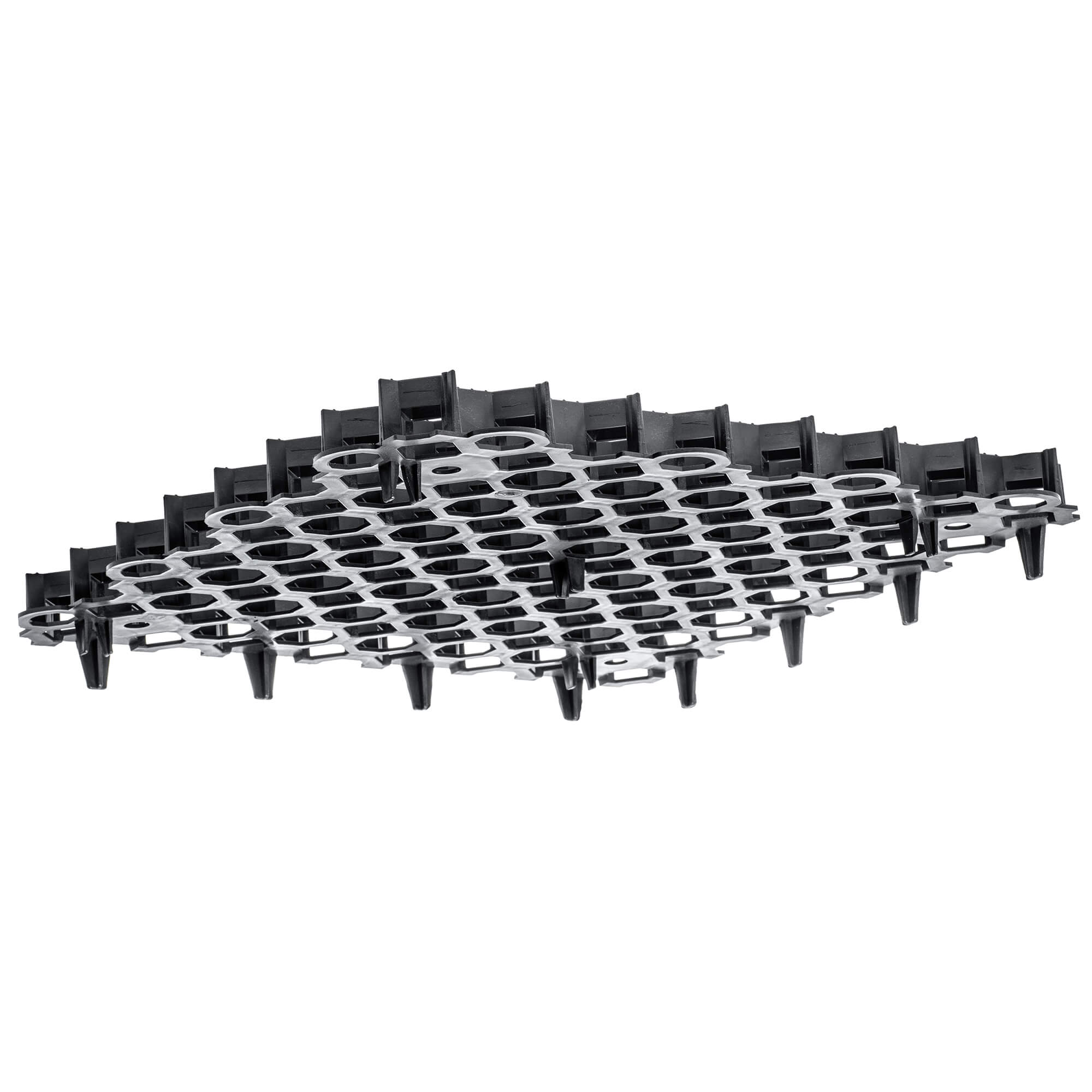 Kratka parkingowa Forsa 50 x 50 cm 10 szt., czarna