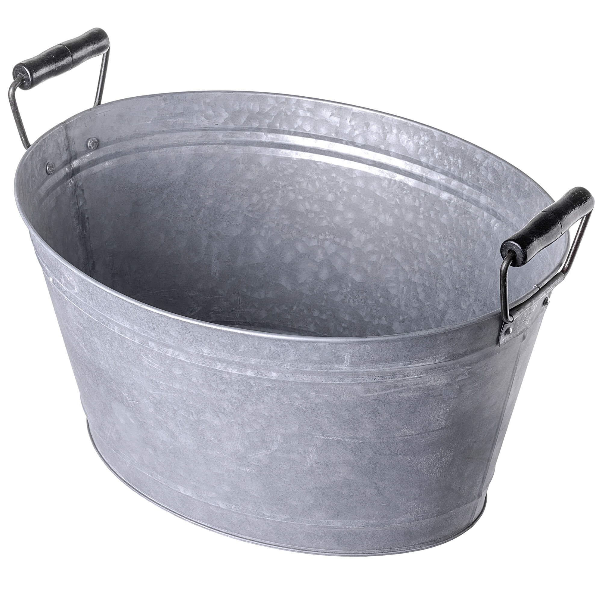 Zestaw stalowych misek ogrodowych Saix 19L + 13L + 6L