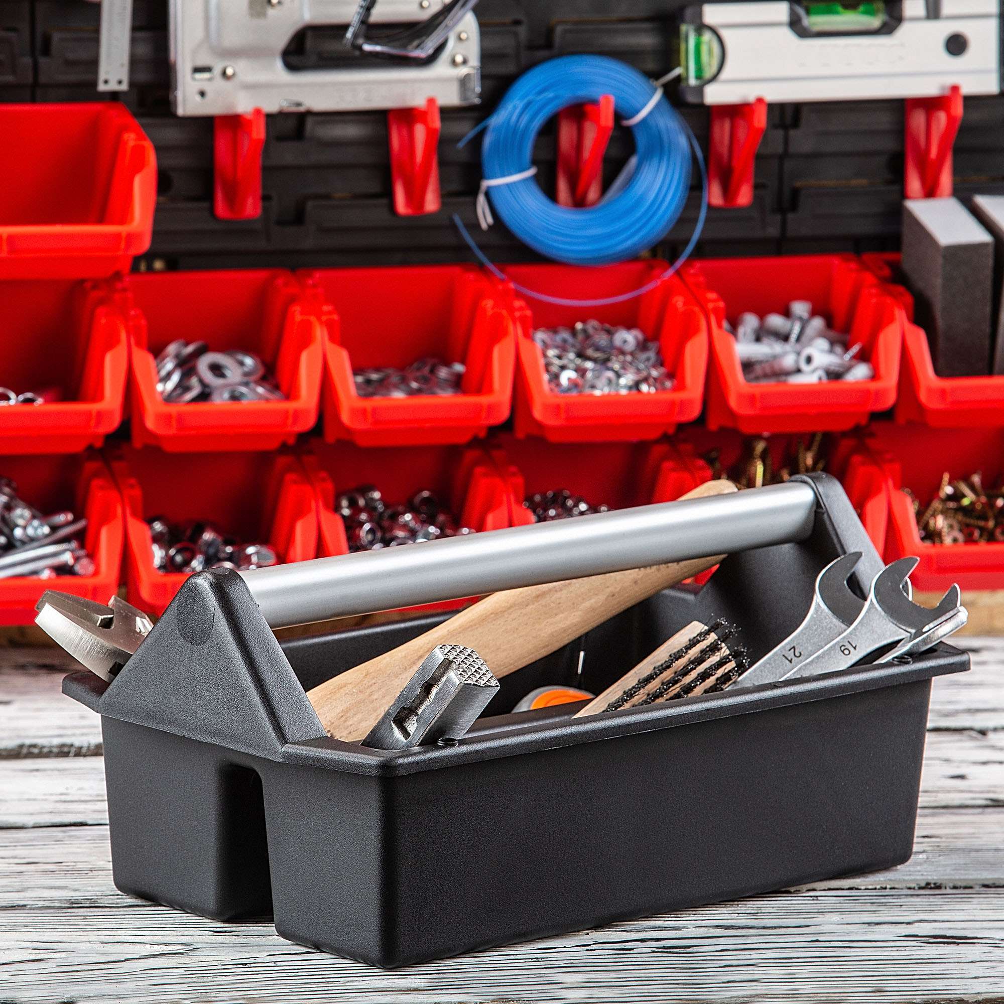 Nosidło warsztatowe Halden 40x22 cm czarne