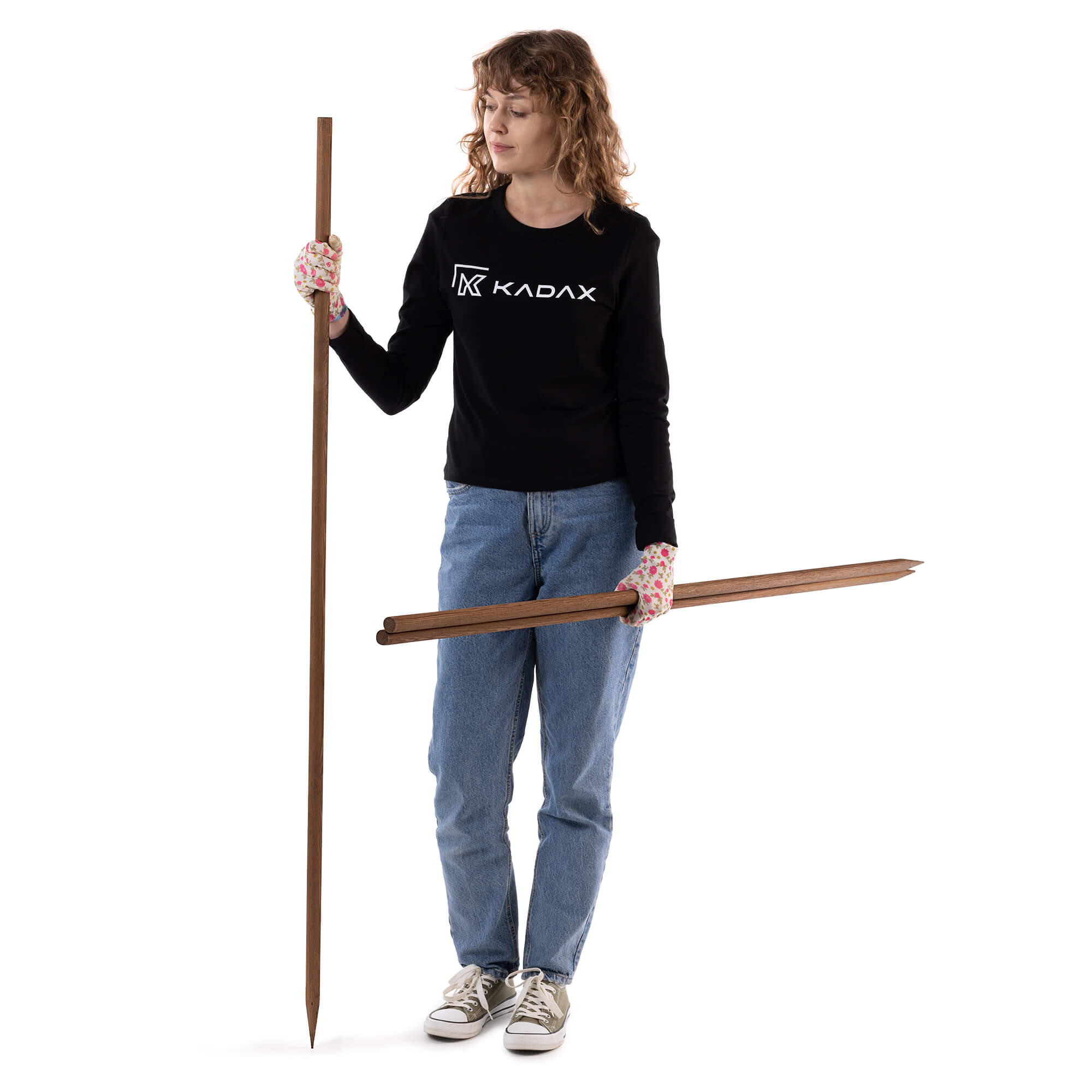 Podpora do roślin drewniana Utre palik impregnowany 23 mm x 150 cm 5 szt.