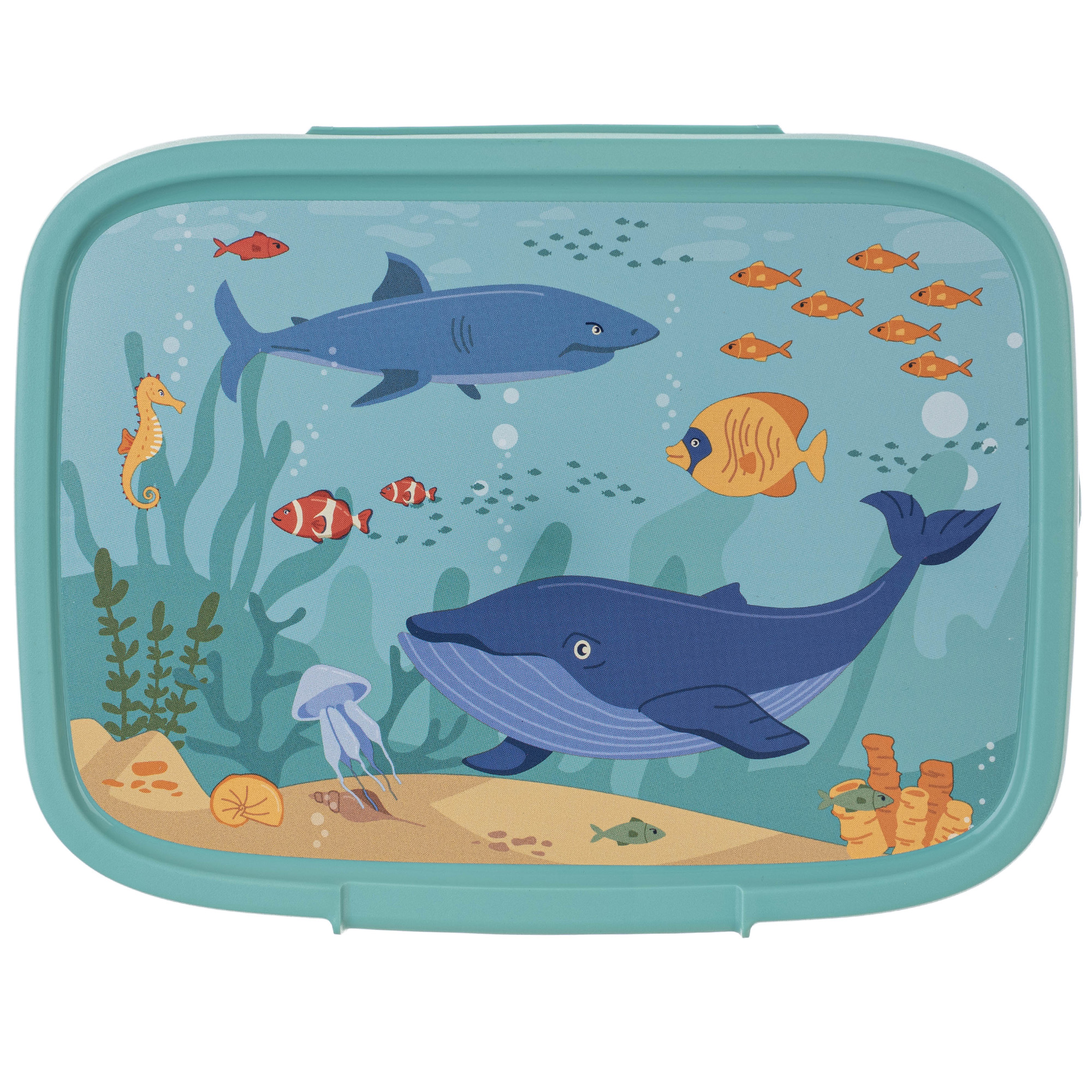 Pojemnik na żywność CURVER Snap Box prostokątny z przegrodą 1.8L