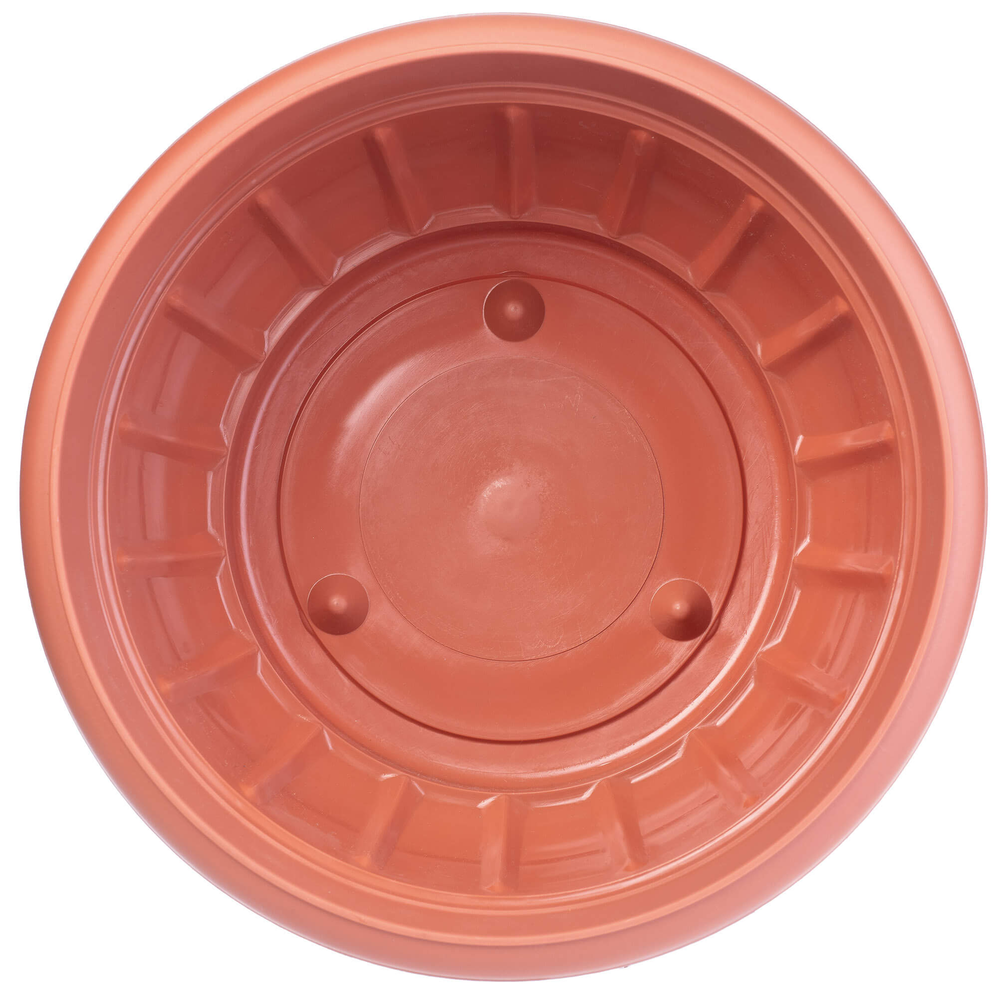 Misa na kwiaty Budrio terakota 26 cm, 2 szt.