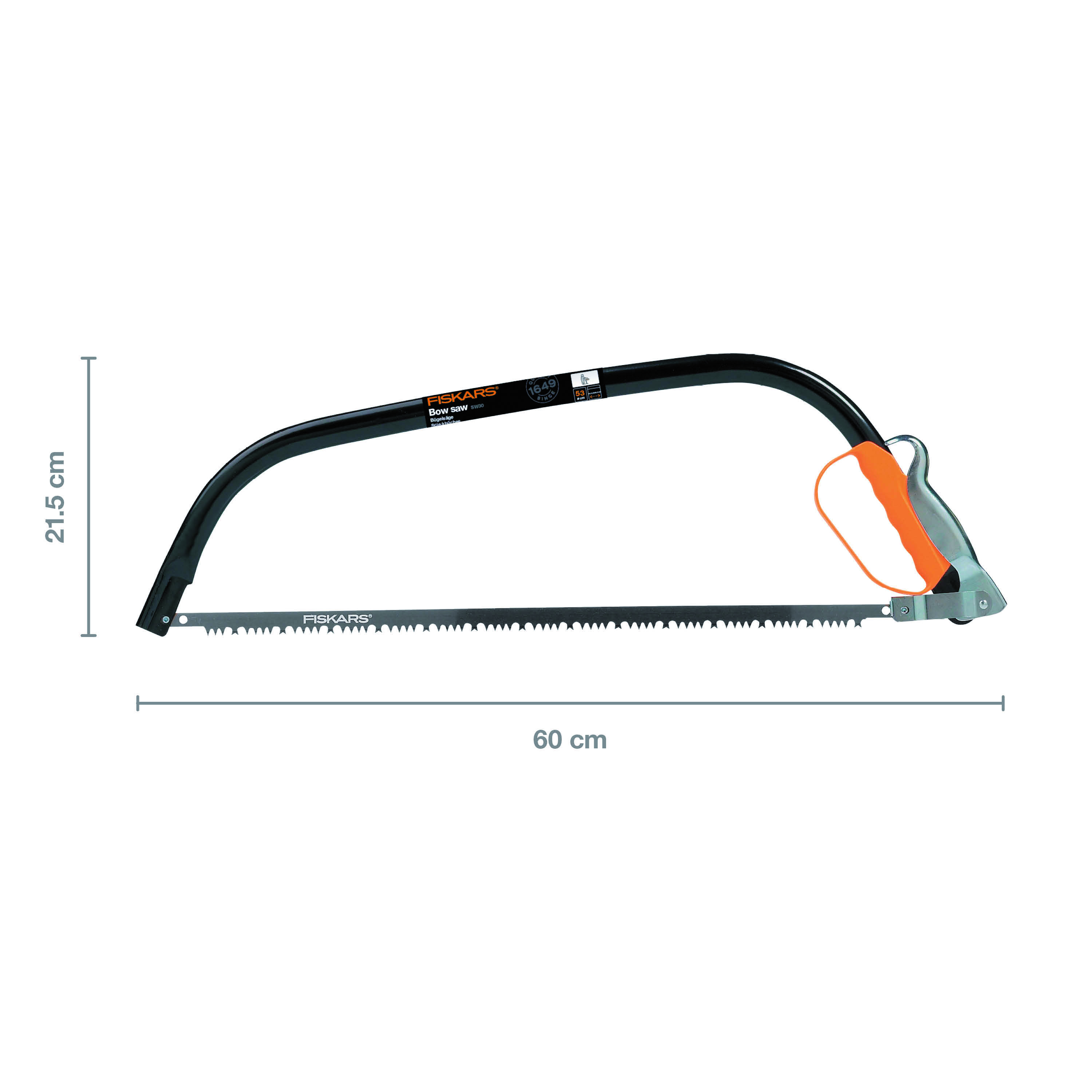 Fiskars 1001621 Piła kabłąkowa 21 SW30