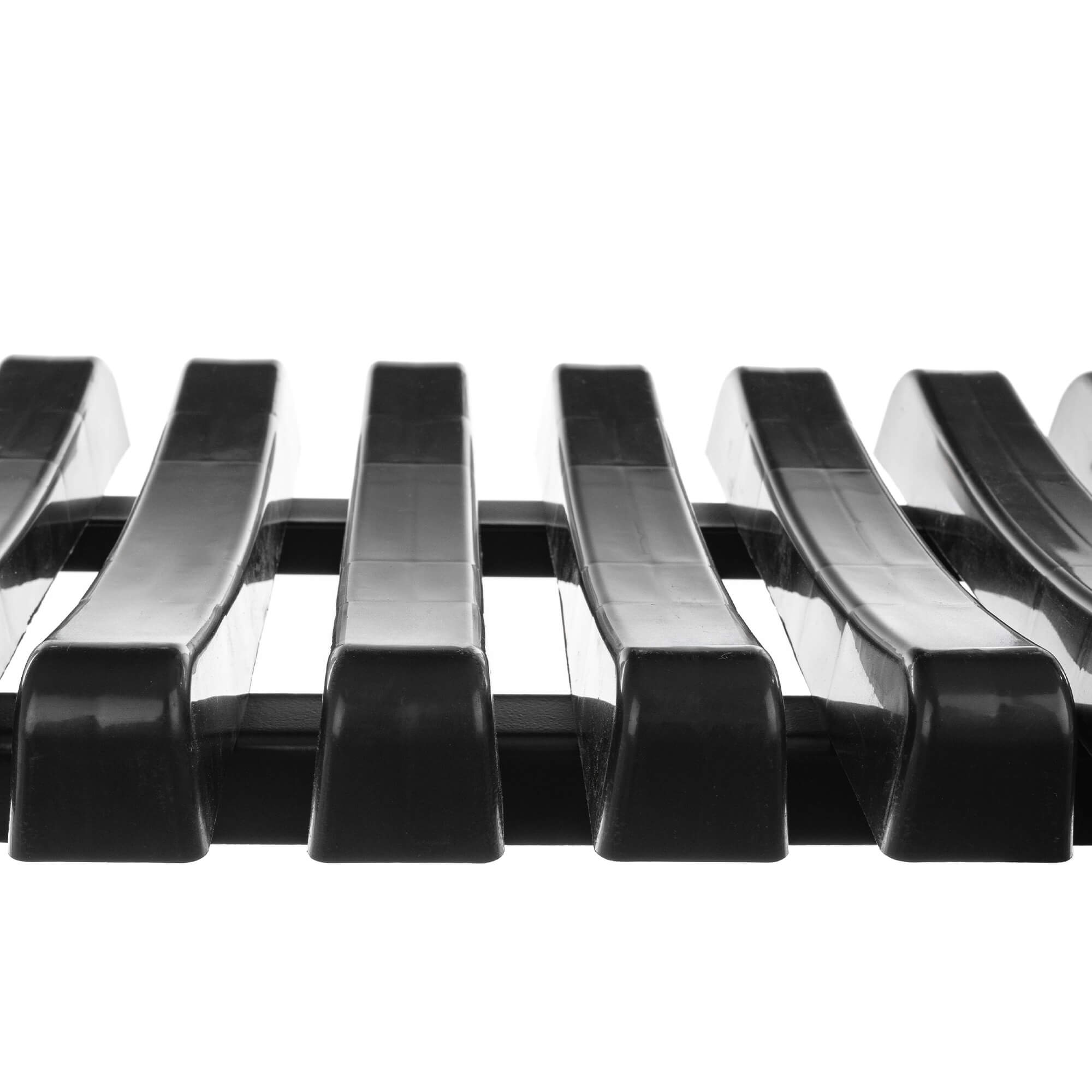 Ławka cmentarna składana Vernon 77x72,5cm czarna