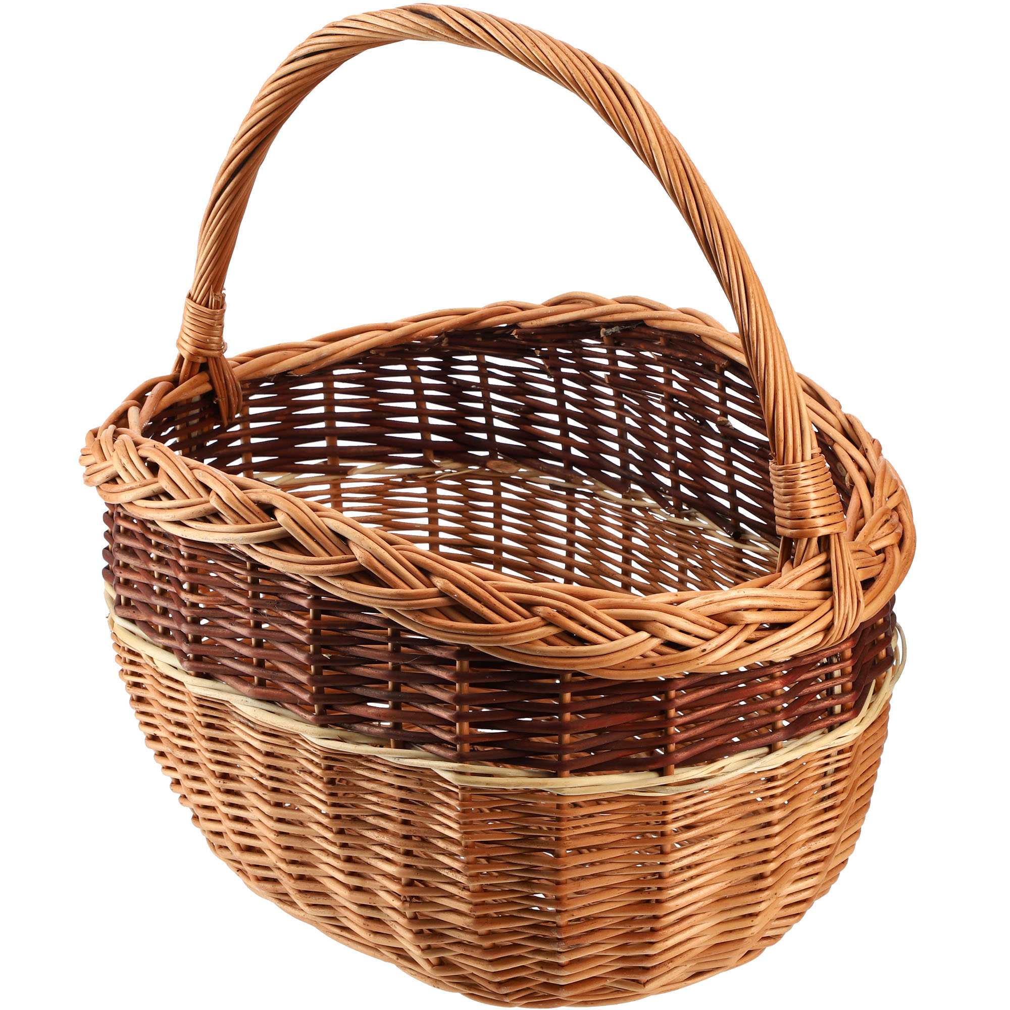 Kosz wiklinowy Anfo 43 x 30 cm, naturalny