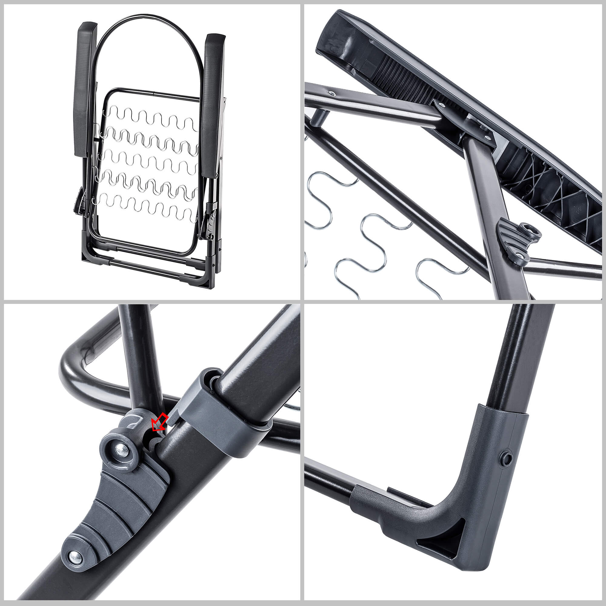 Leżak ogrodowy Soller 116 x 70 cm "Zielone kwiaty"