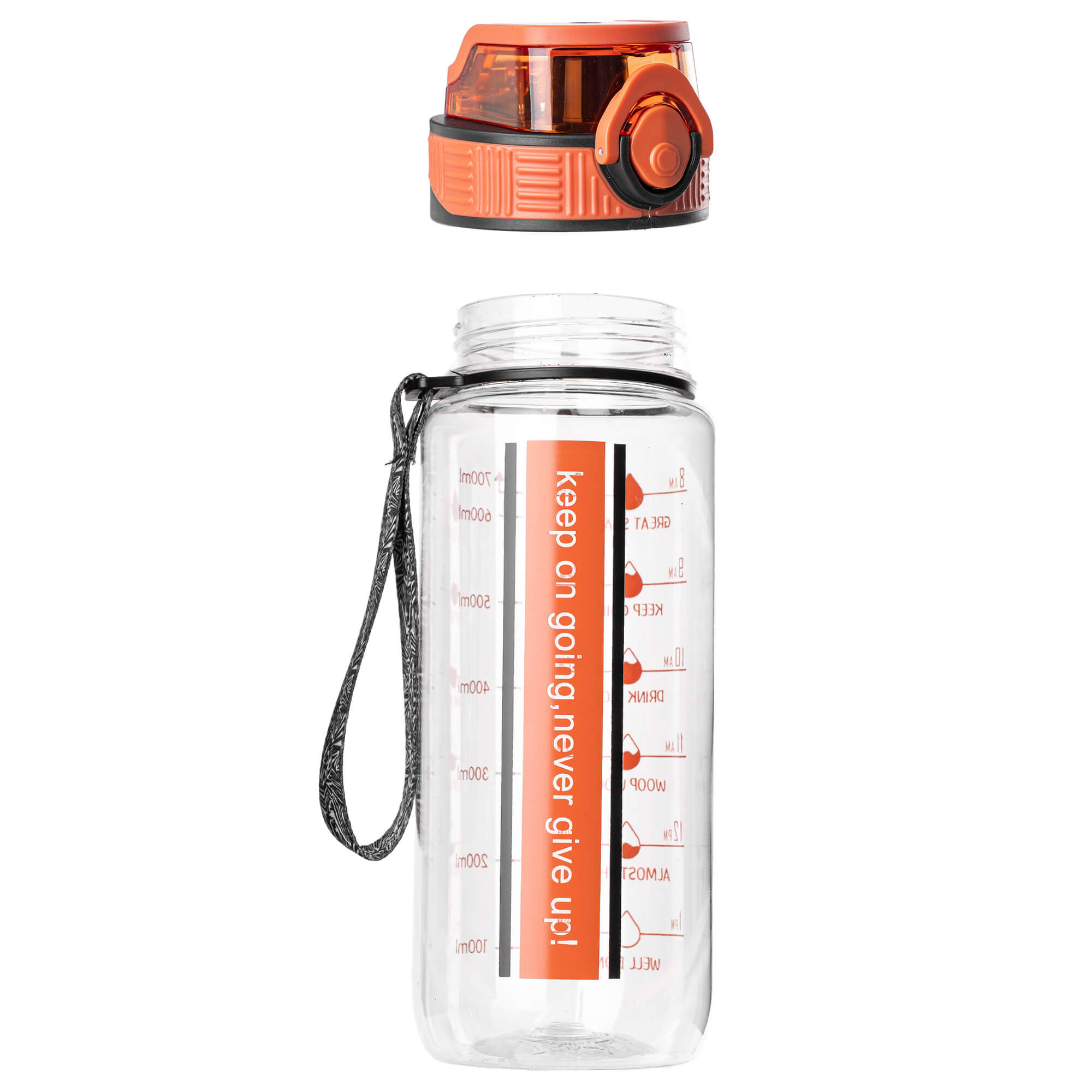 Butelka tritanowa na wodę Alpo 750ml bidon pomarańczowy